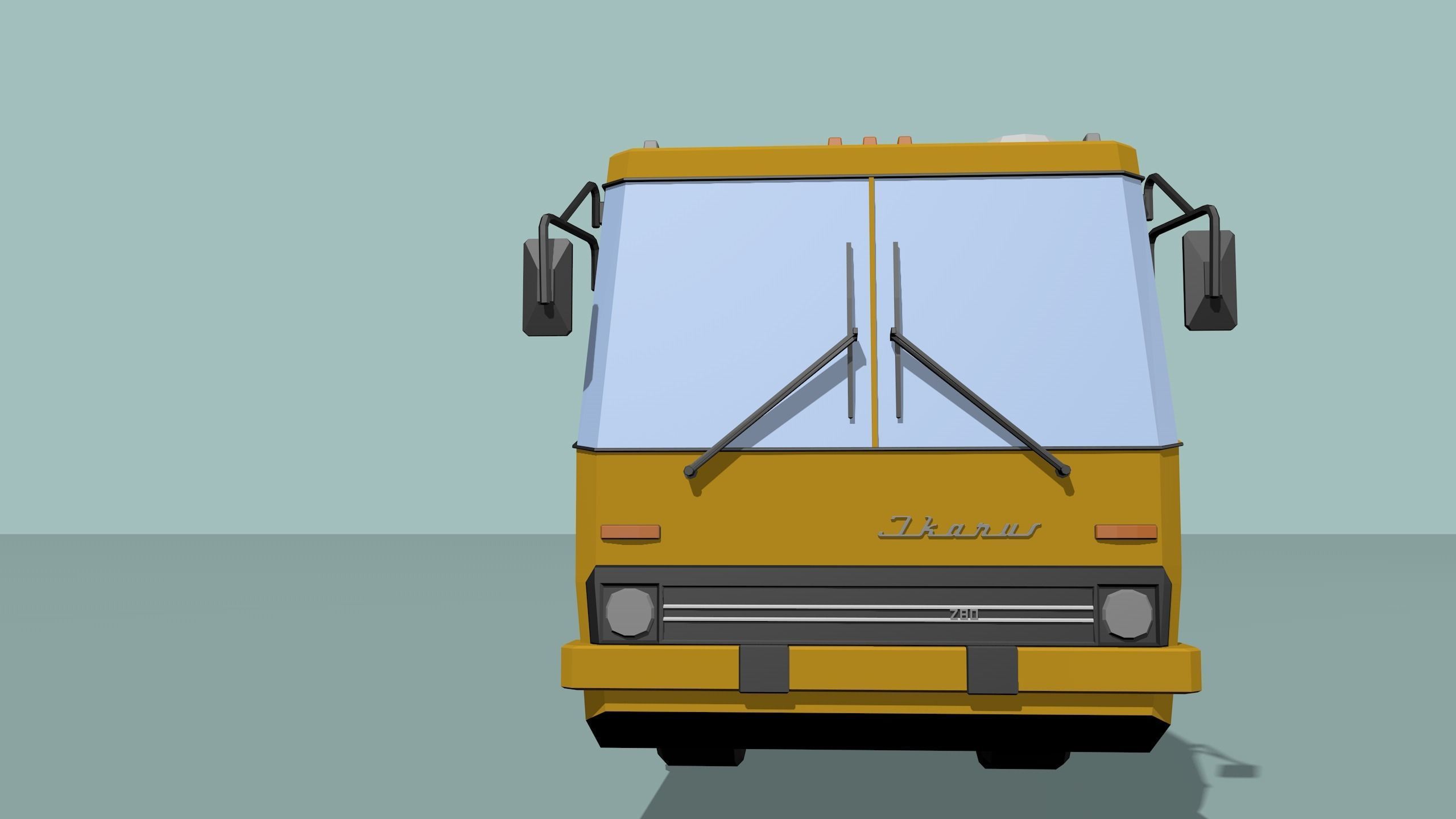 passenger bus 3D model_31