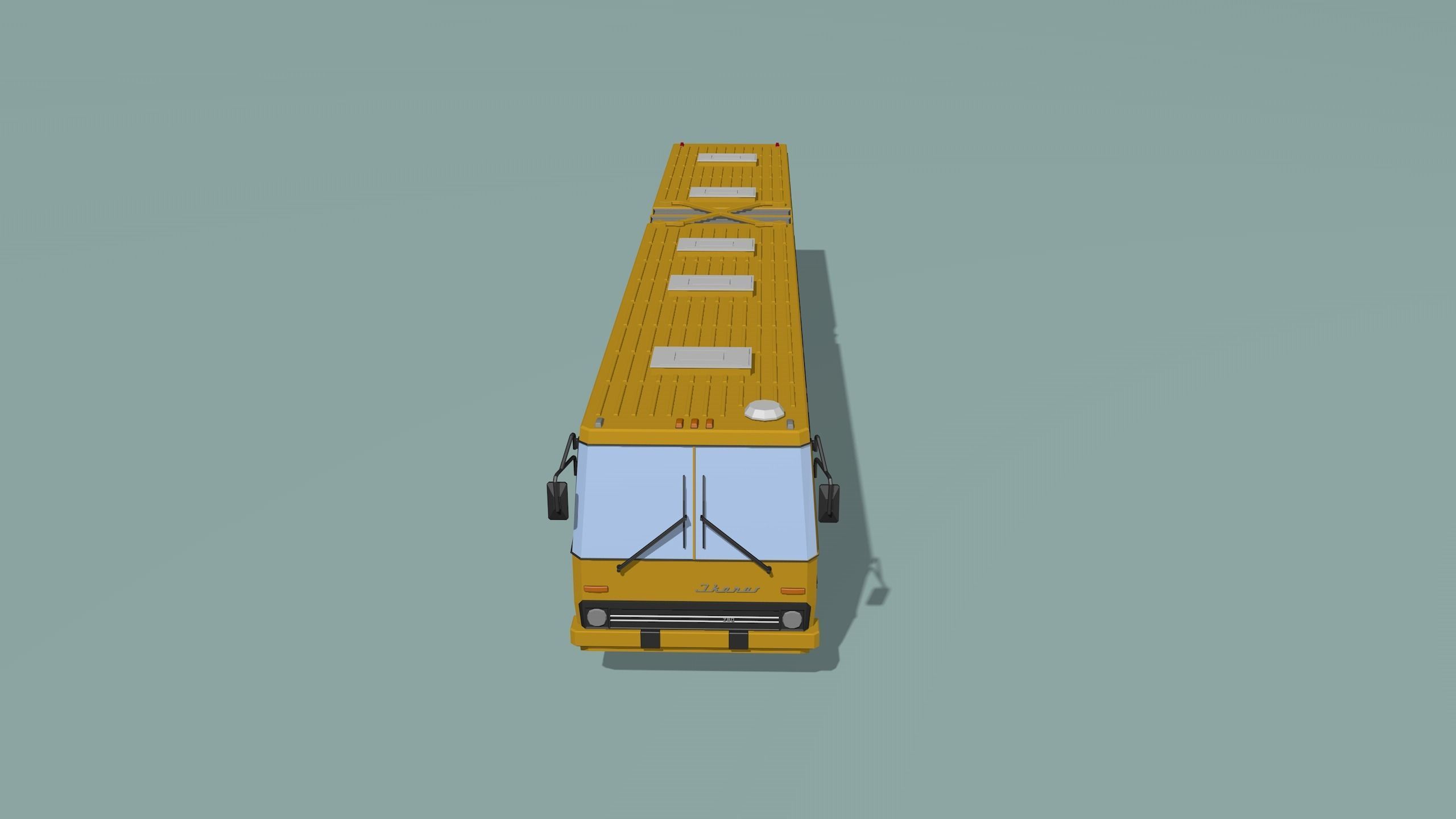 passenger bus 3D model_5