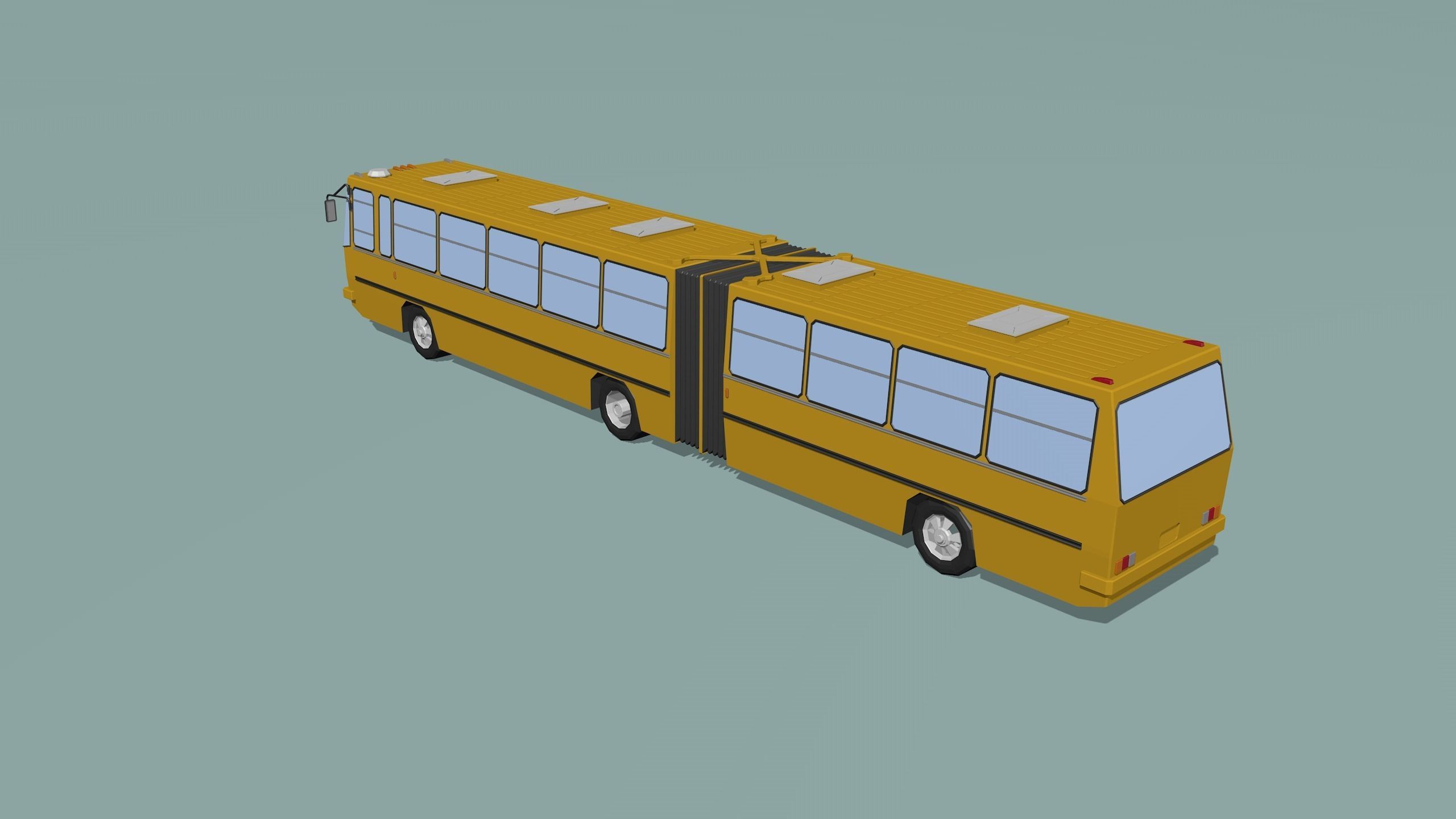 passenger bus 3D model_11