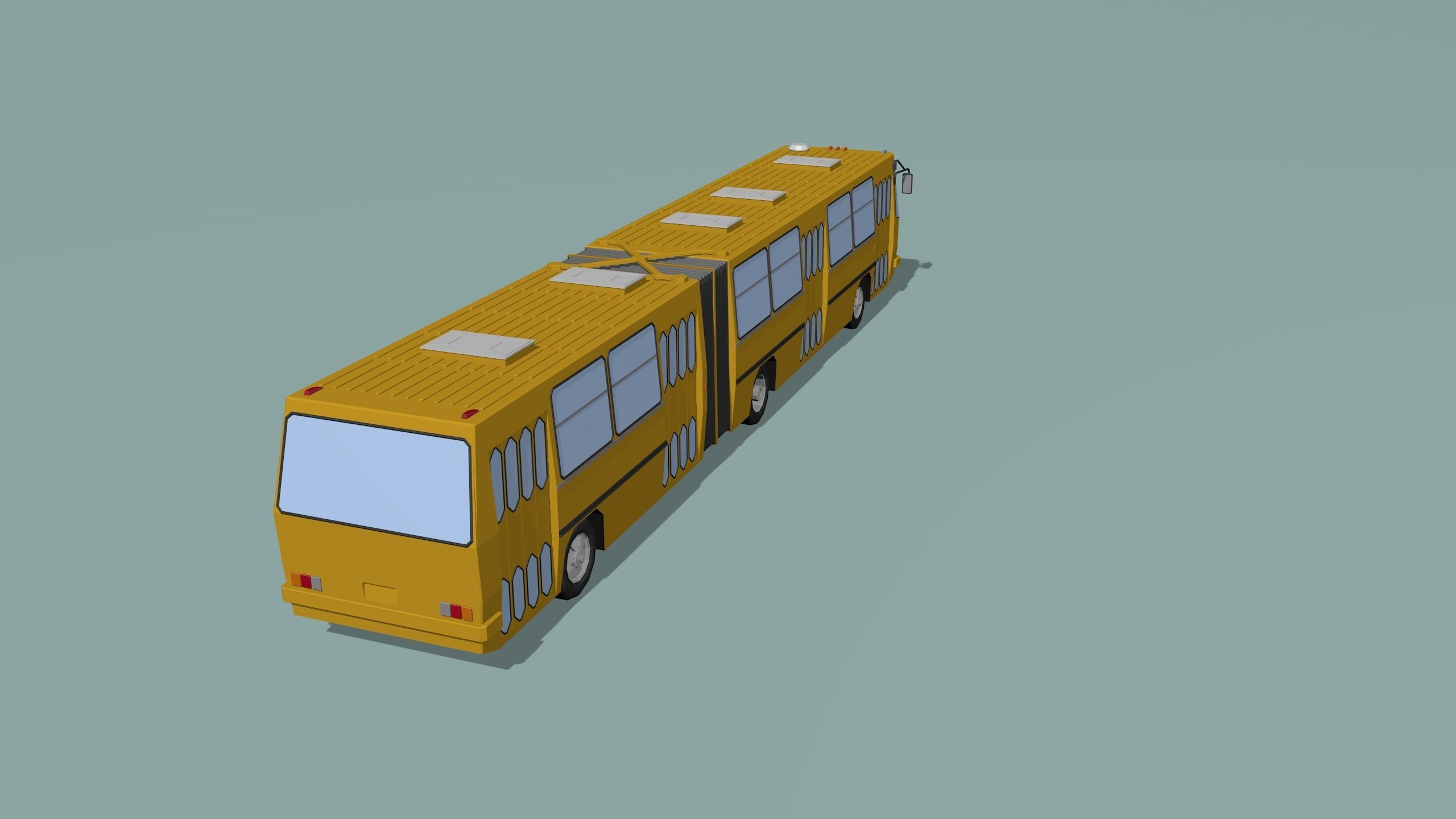 passenger bus 3D model_9