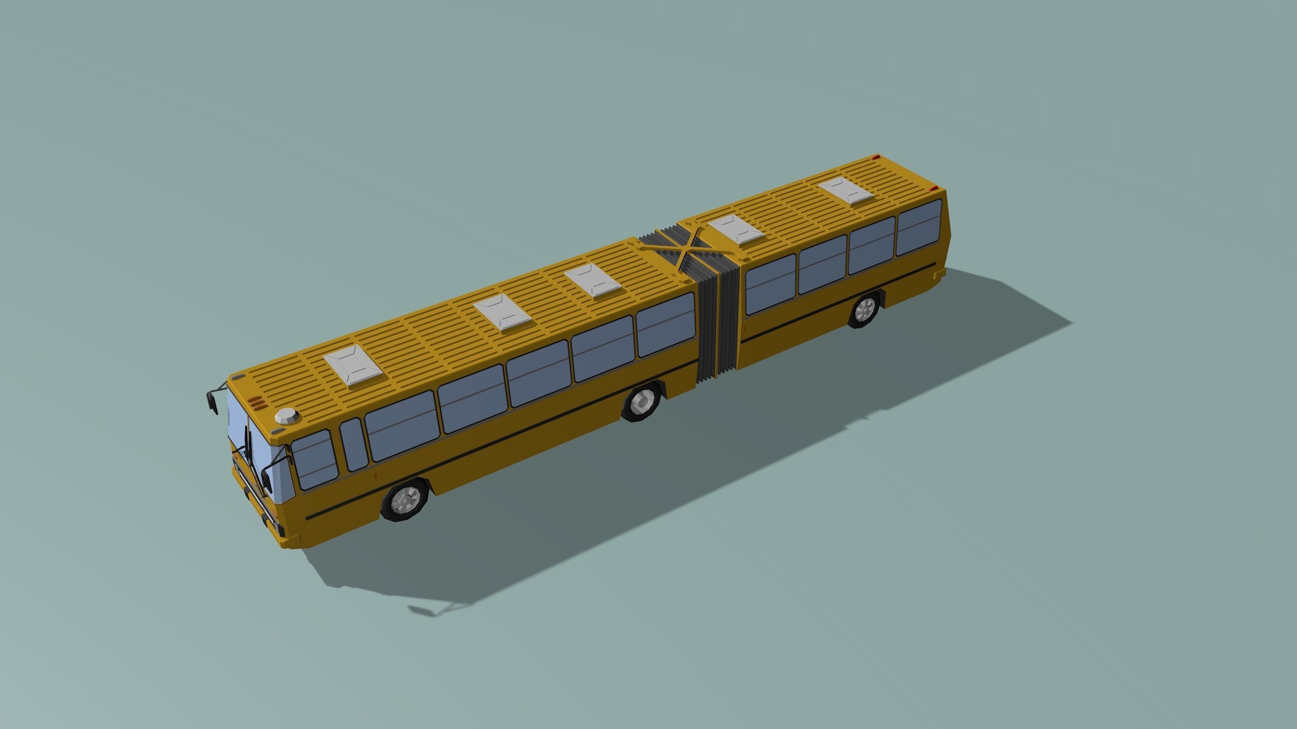 passenger bus 3D model_21