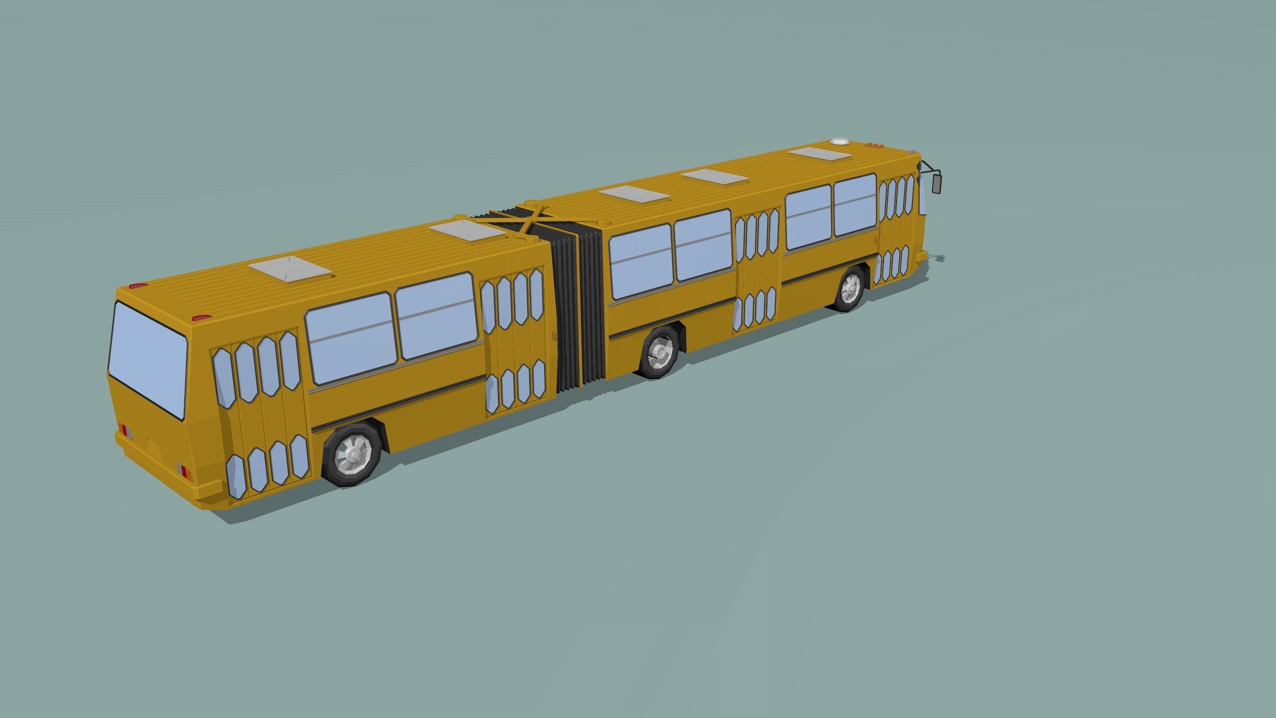passenger bus 3D model_8