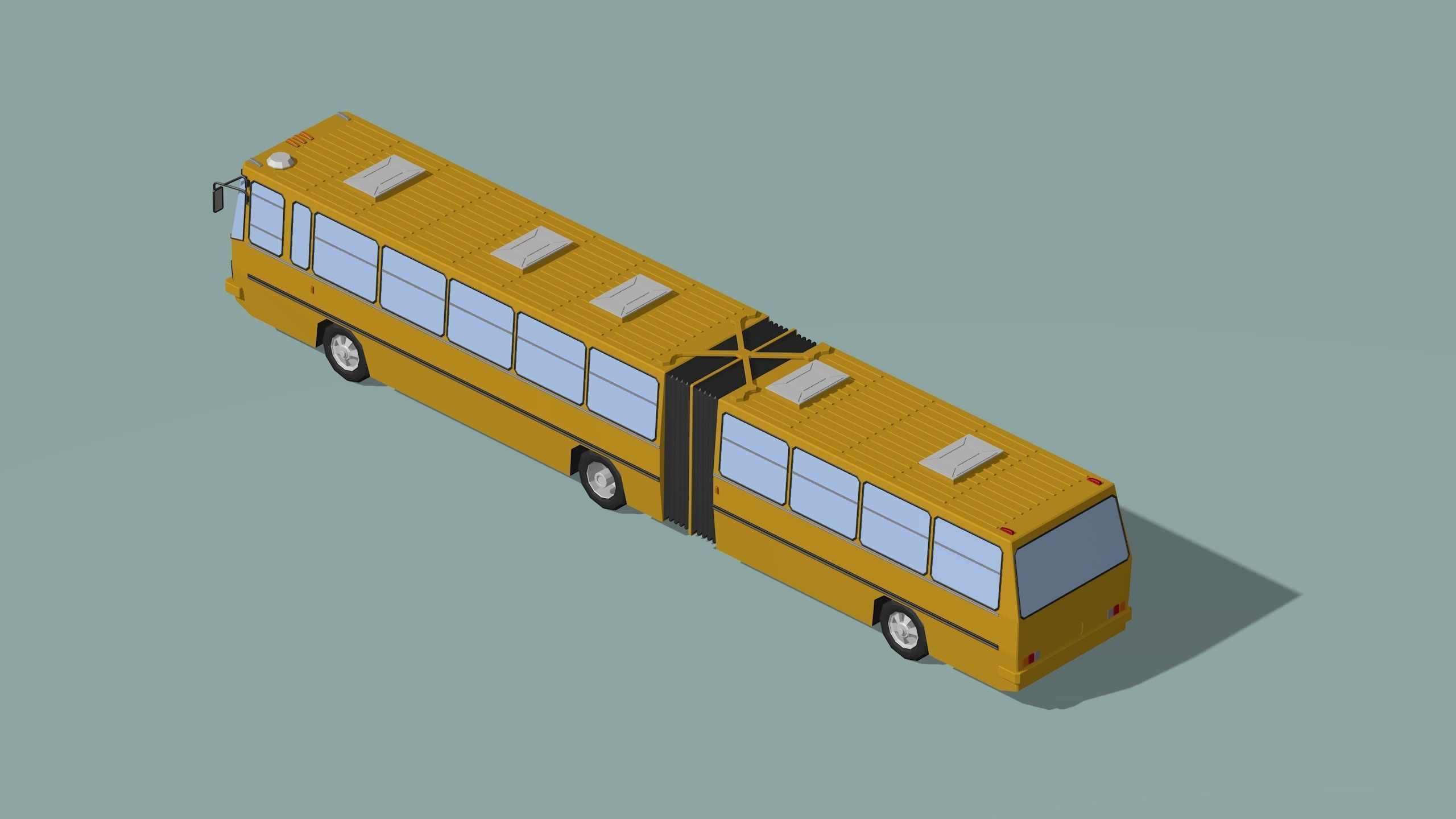 passenger bus 3D model_3