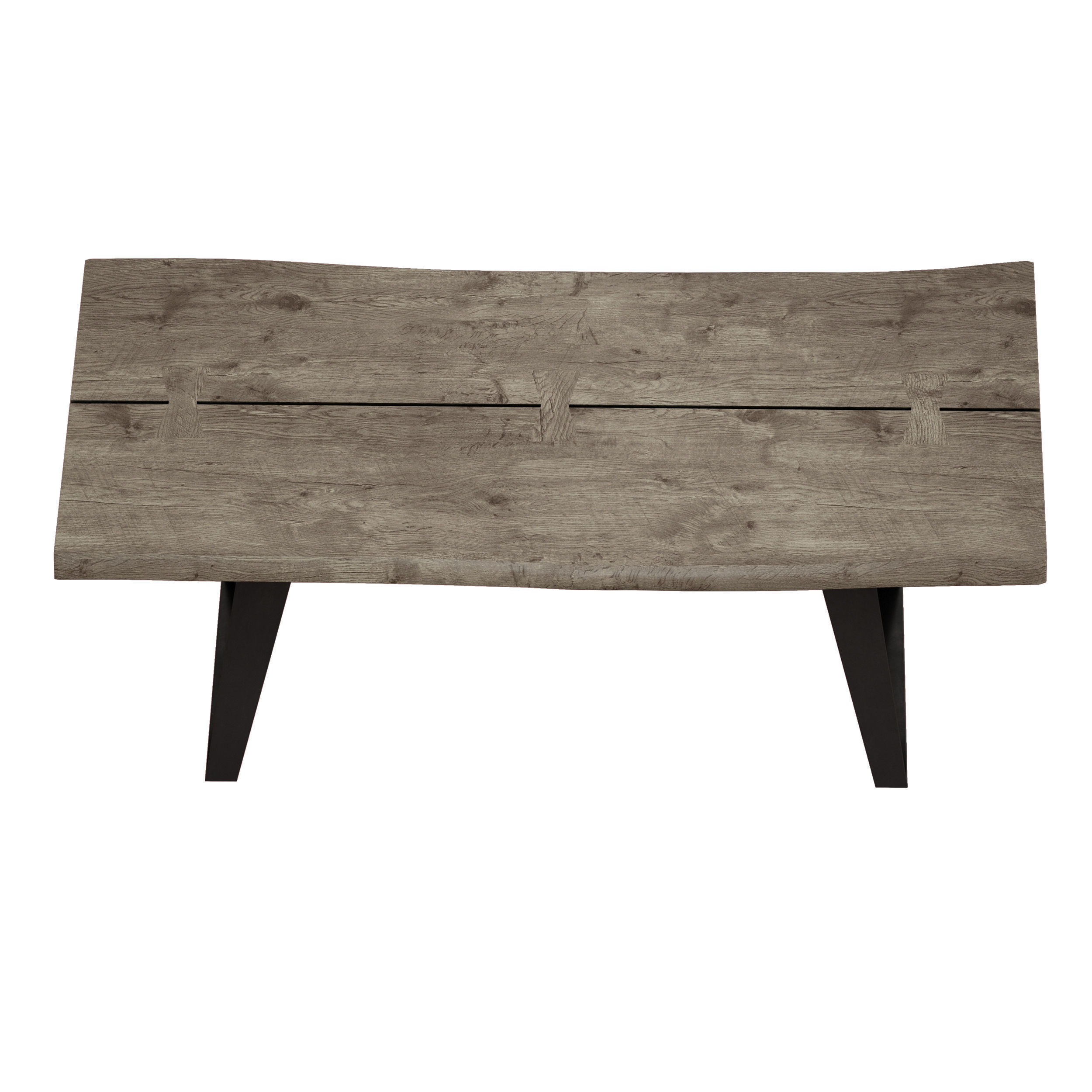 Yukon Grey Coffee Table Crate and Barrel 3D model_6