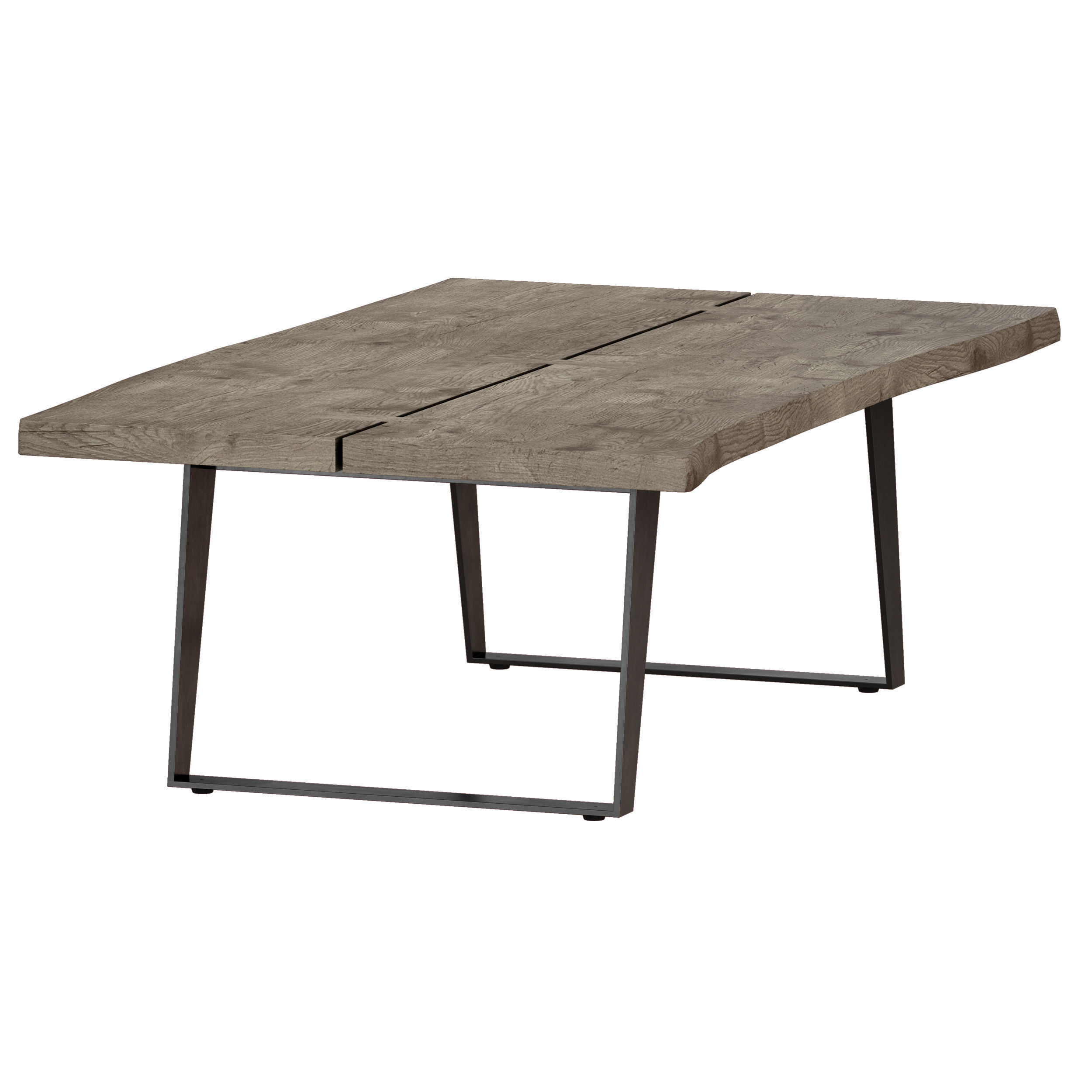 Yukon Grey Coffee Table Crate and Barrel 3D model_8