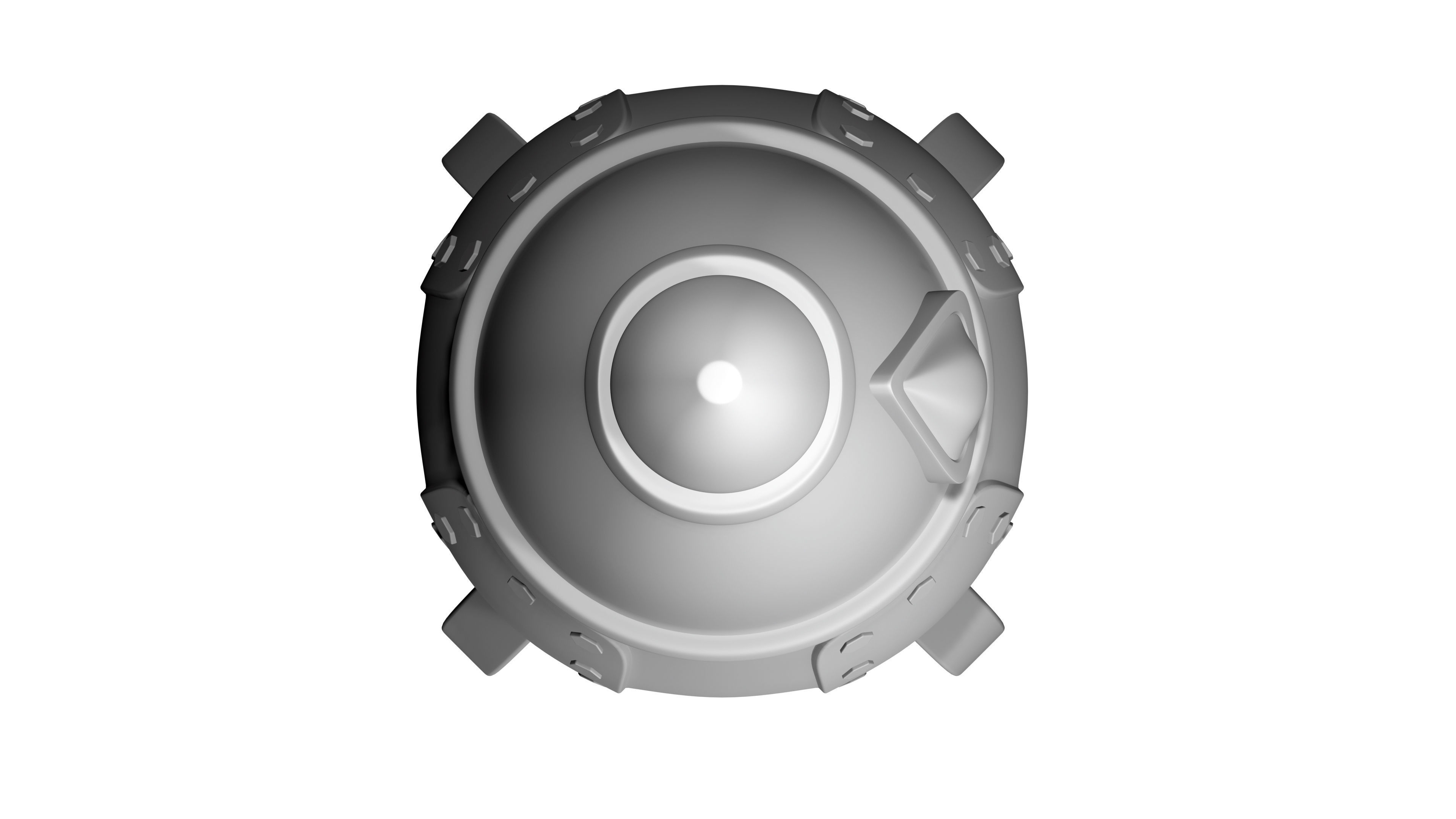 Toy Rocket Space Ship 3D model_12