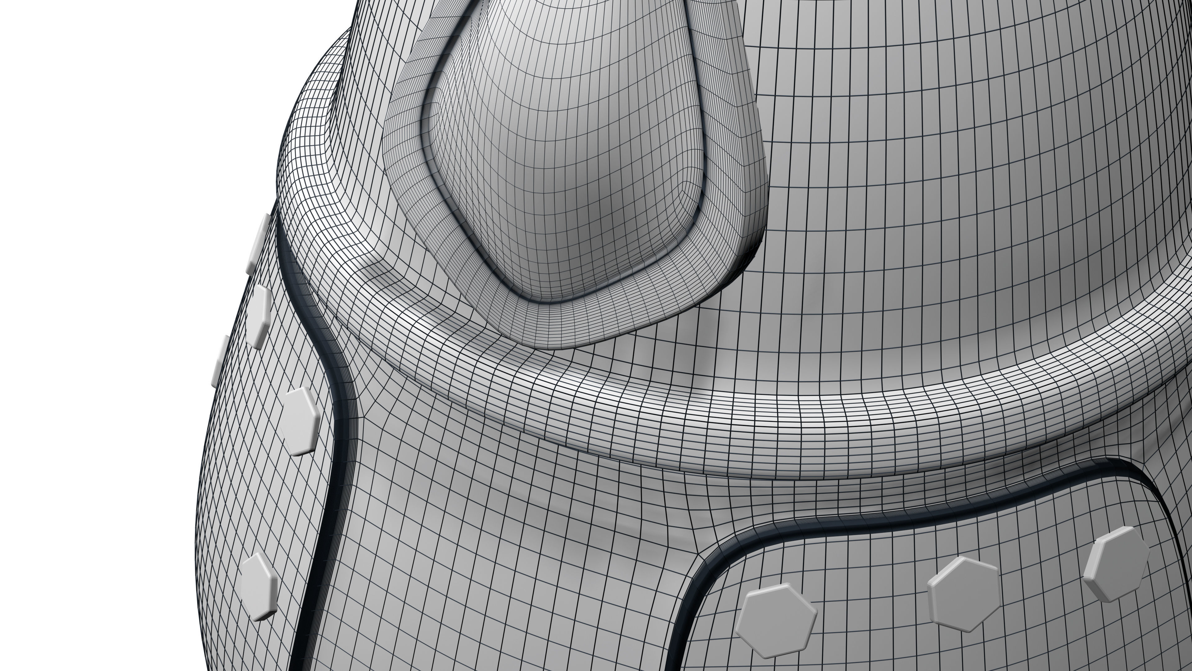 Toy Rocket Space Ship 3D model_26