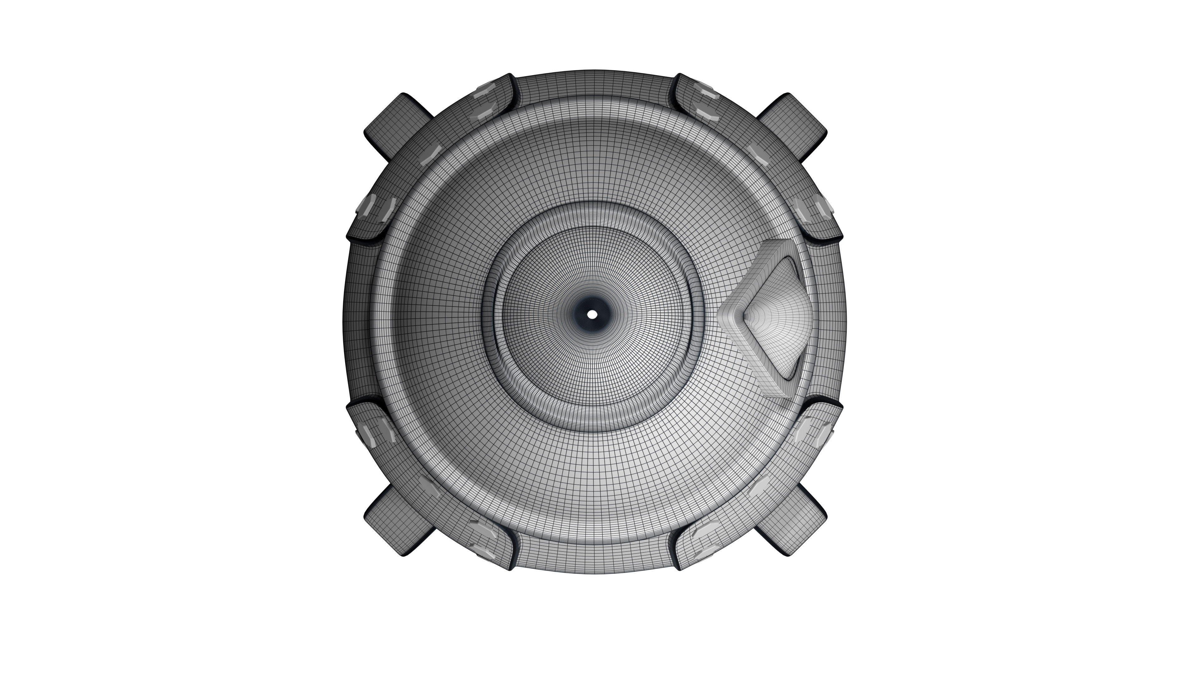 Toy Rocket Space Ship 3D model_23