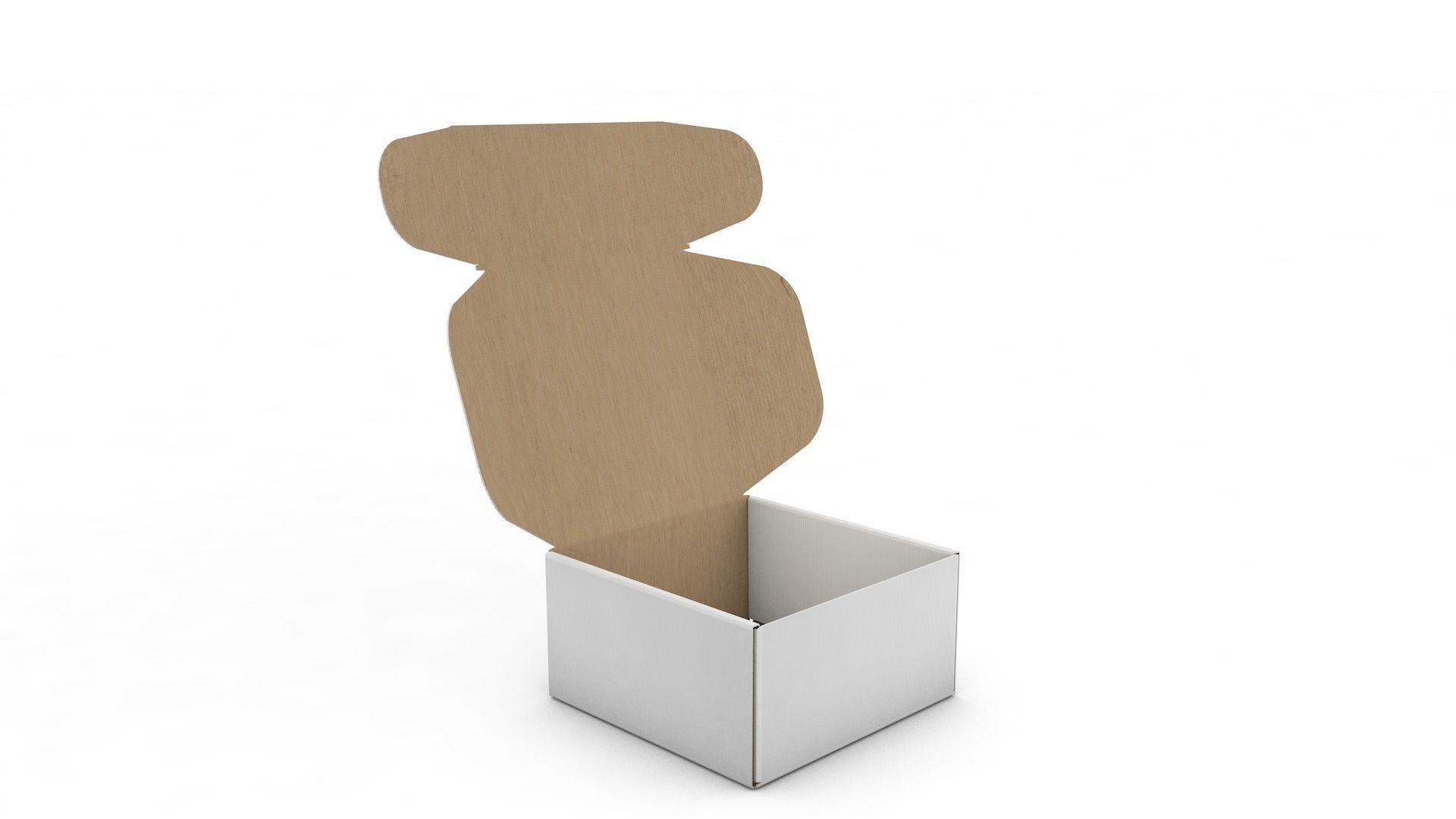 Adjustable and Rigged Box Package All in one 3D model animated rigged ...