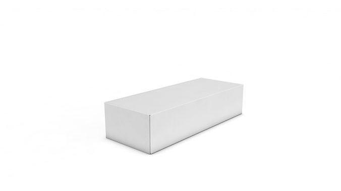 Adjustable and Rigged Box Package All in one 3D model 6