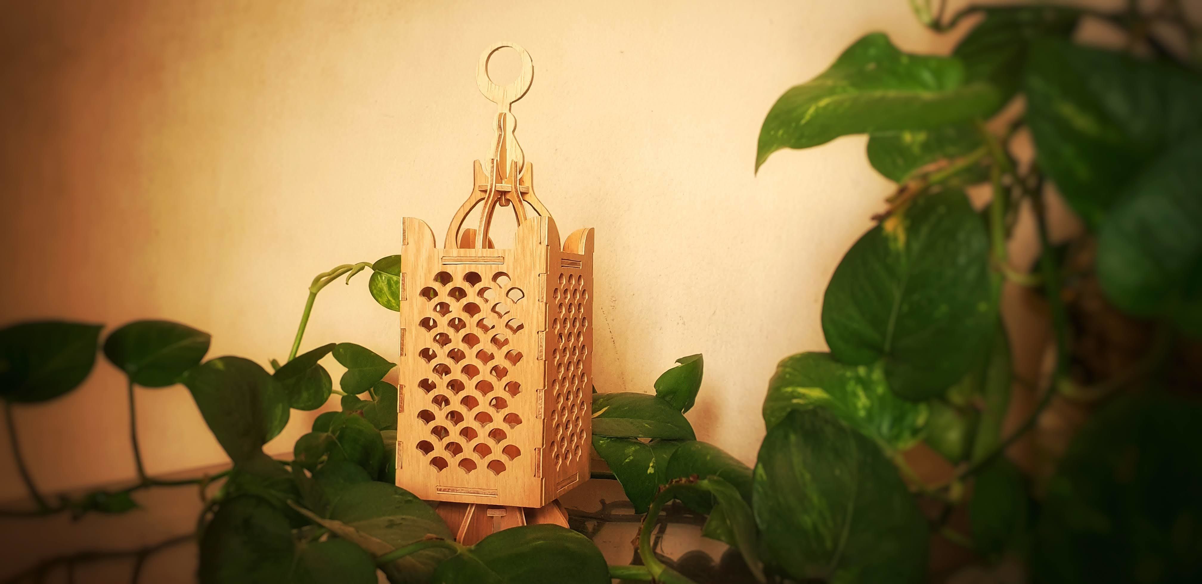 Arabian Lantern Low-poly 3D model_5