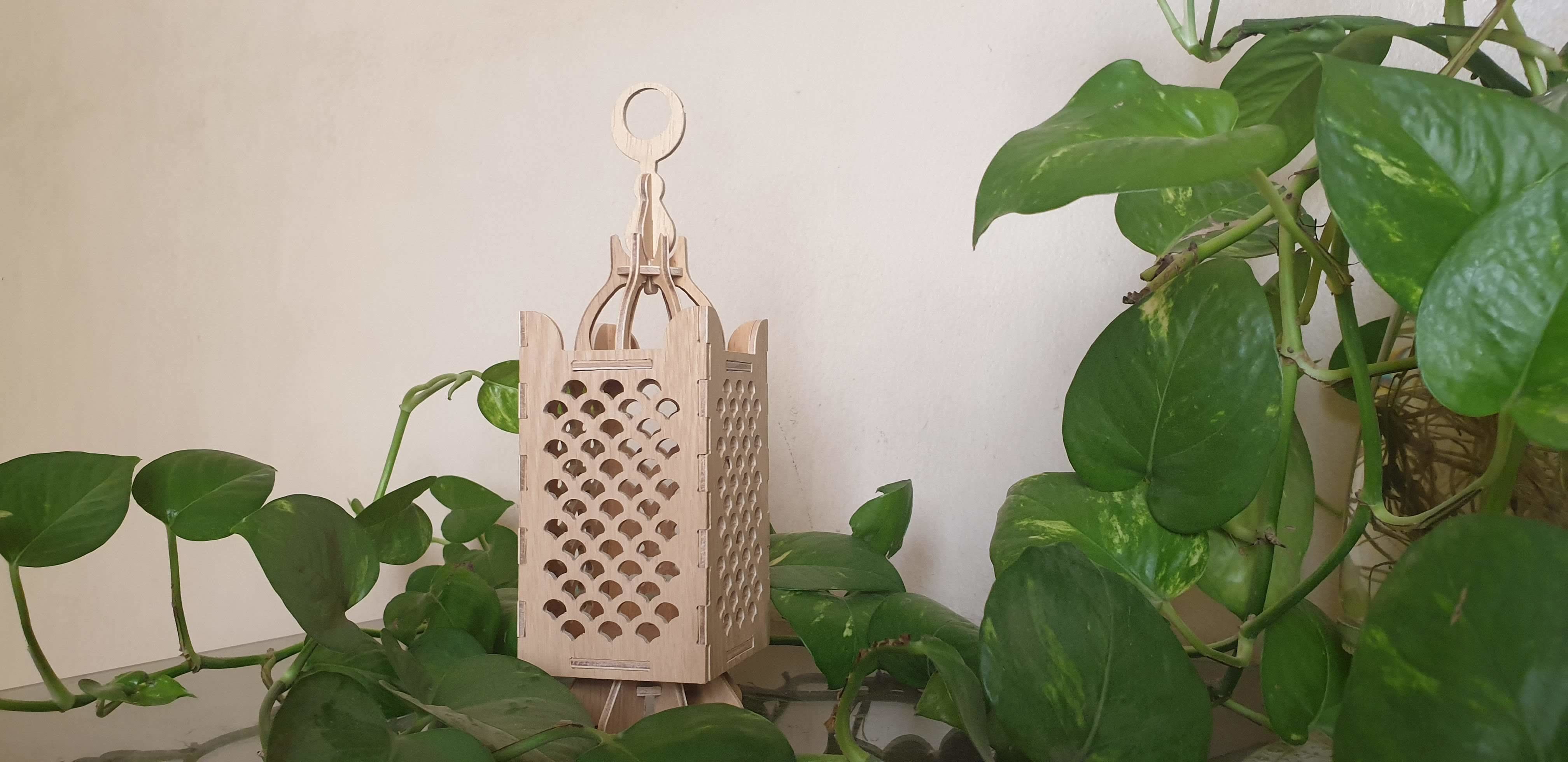 Arabian Lantern Low-poly 3D model_4