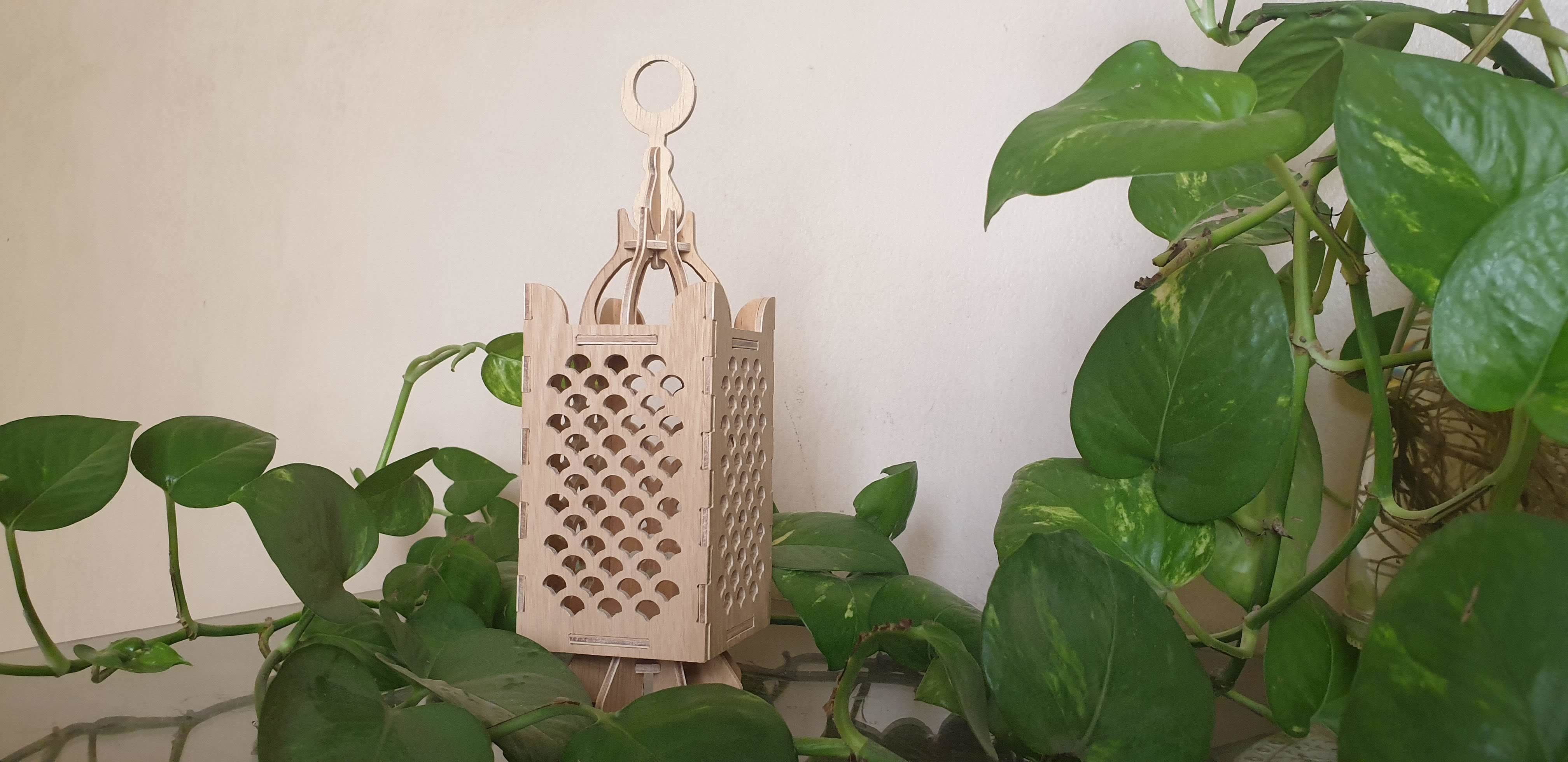 Arabian Lantern Low-poly 3D model_6