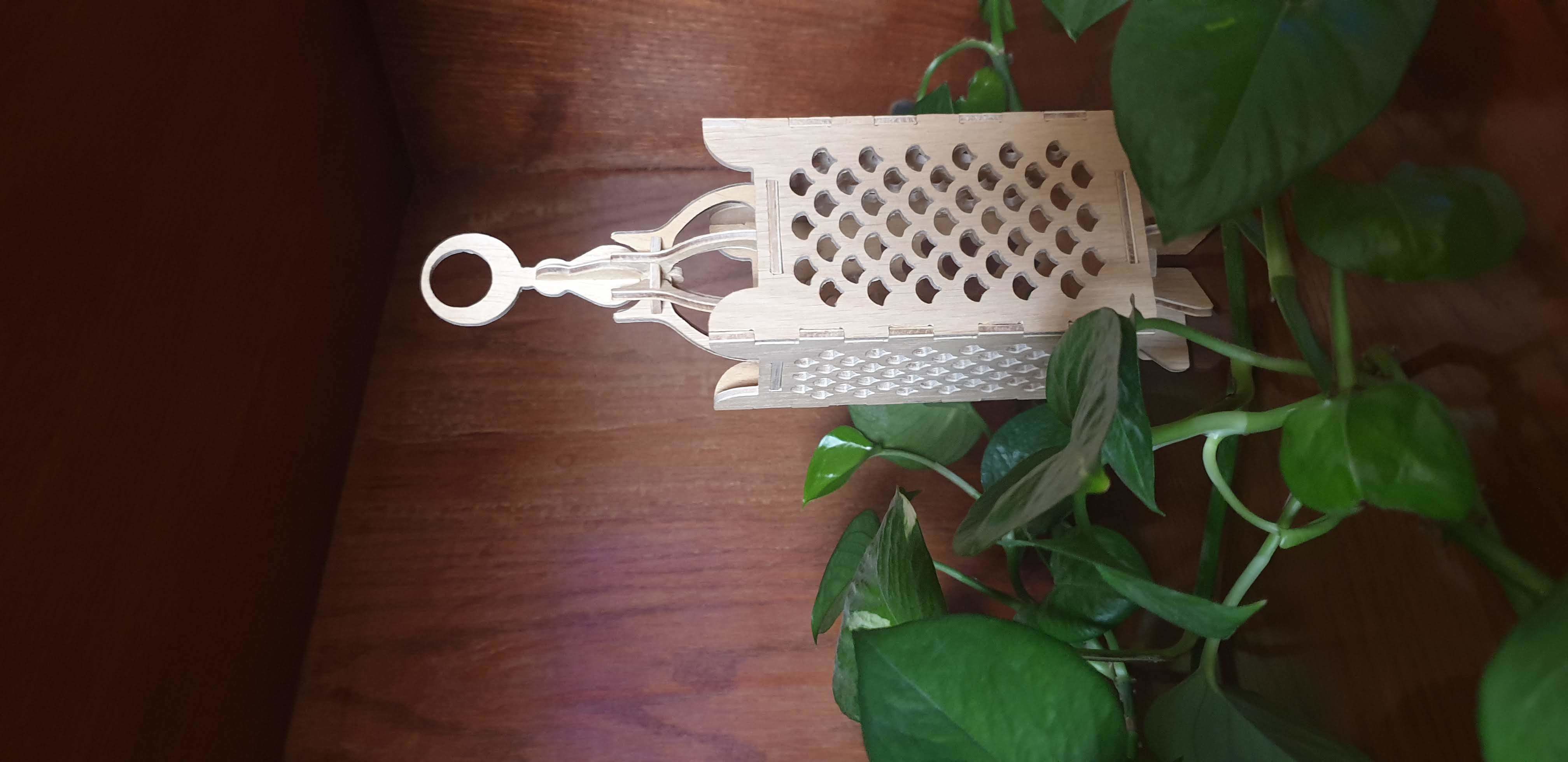 Arabian Lantern Low-poly 3D model_15