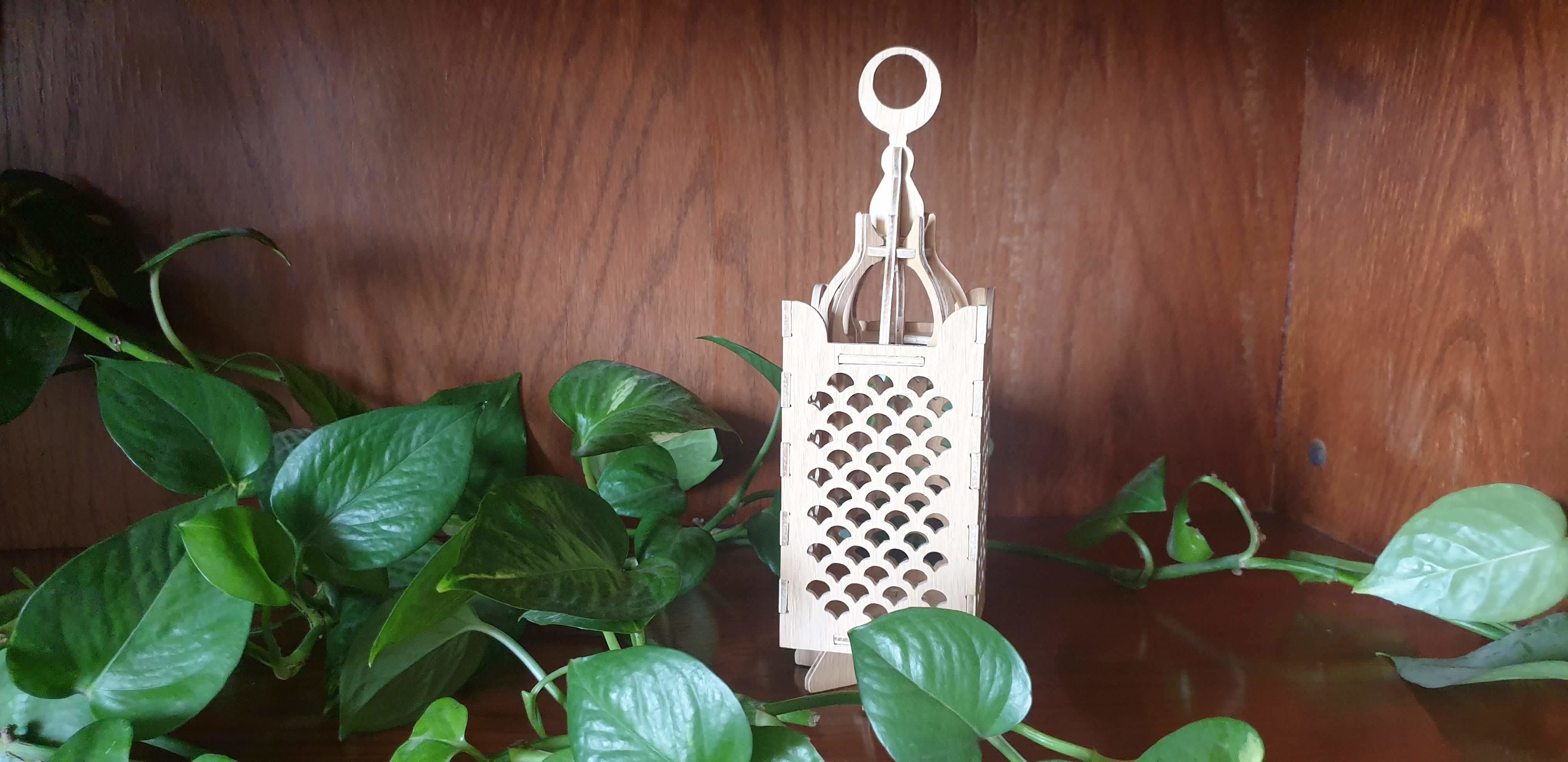 Arabian Lantern Low-poly 3D model_9