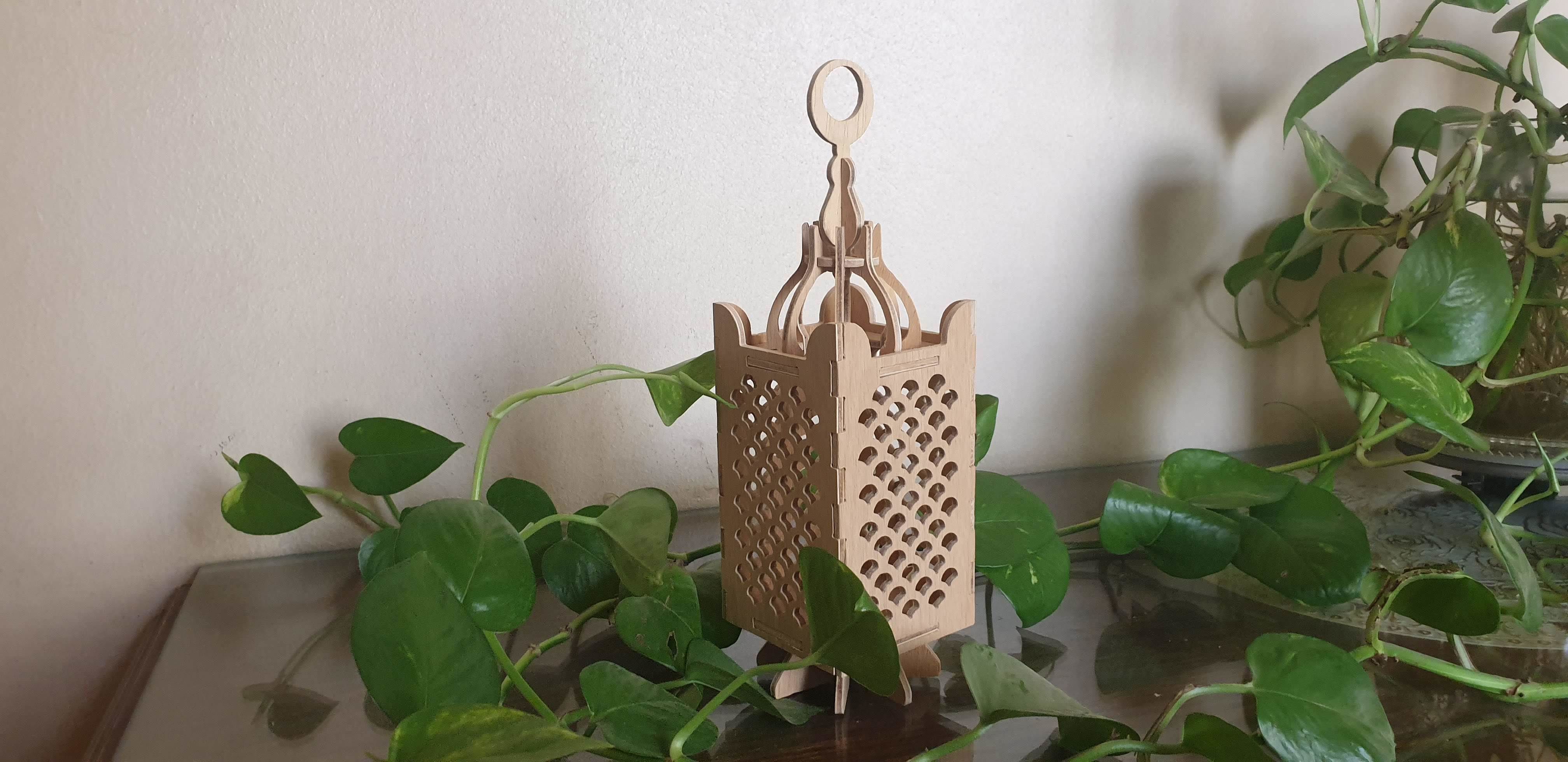 Arabian Lantern Low-poly 3D model_7