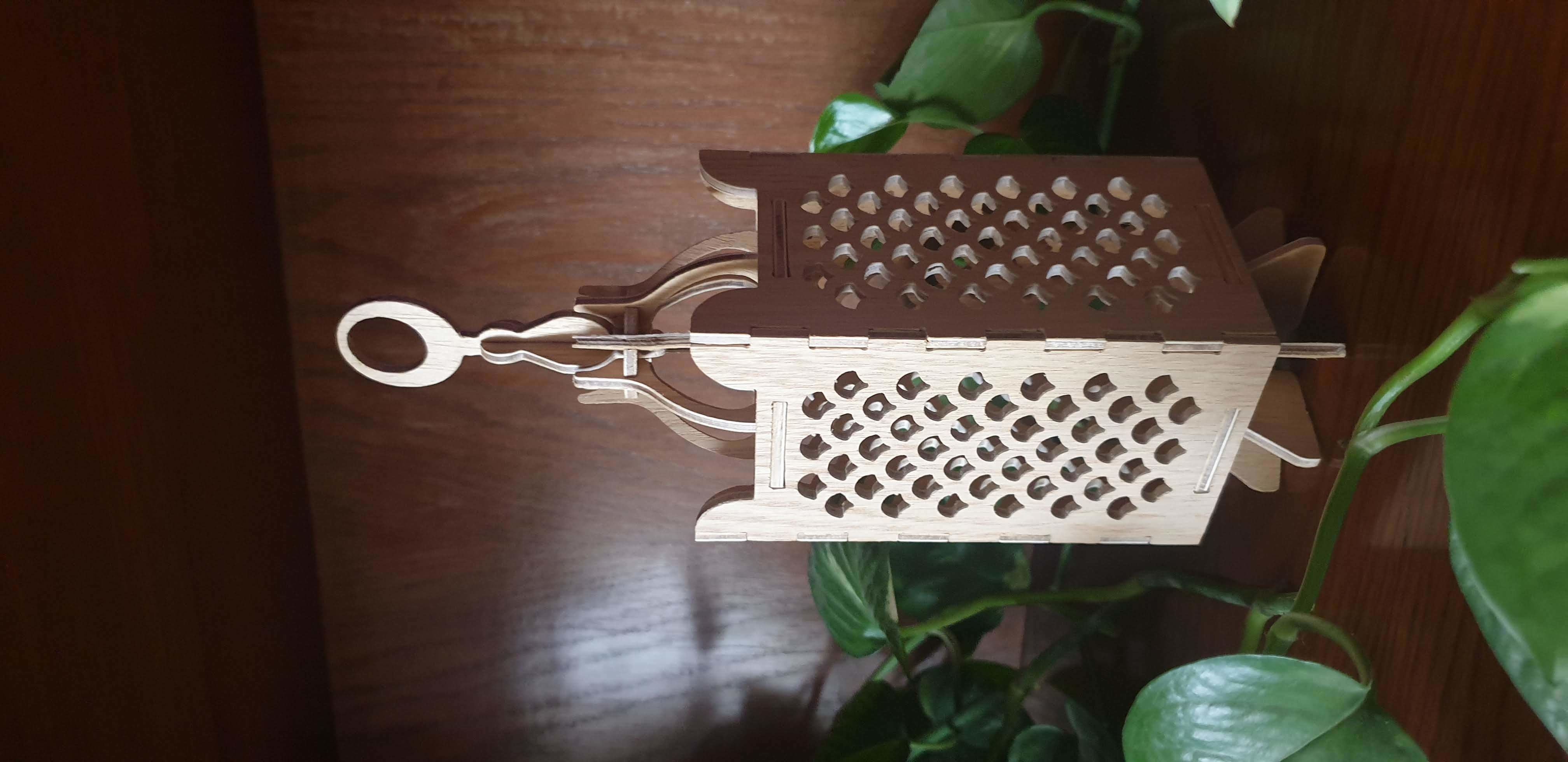 Arabian Lantern Low-poly 3D model_16