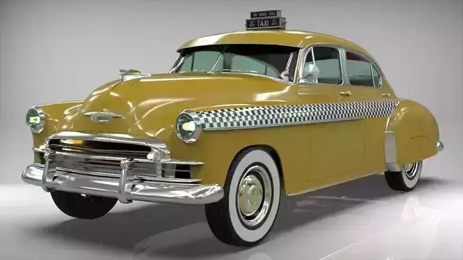 FLEETLINE TAXI 1949 3D model