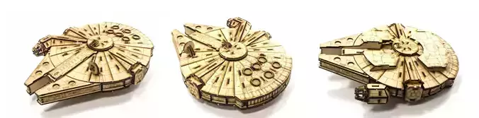 MDF Millenium Falcon