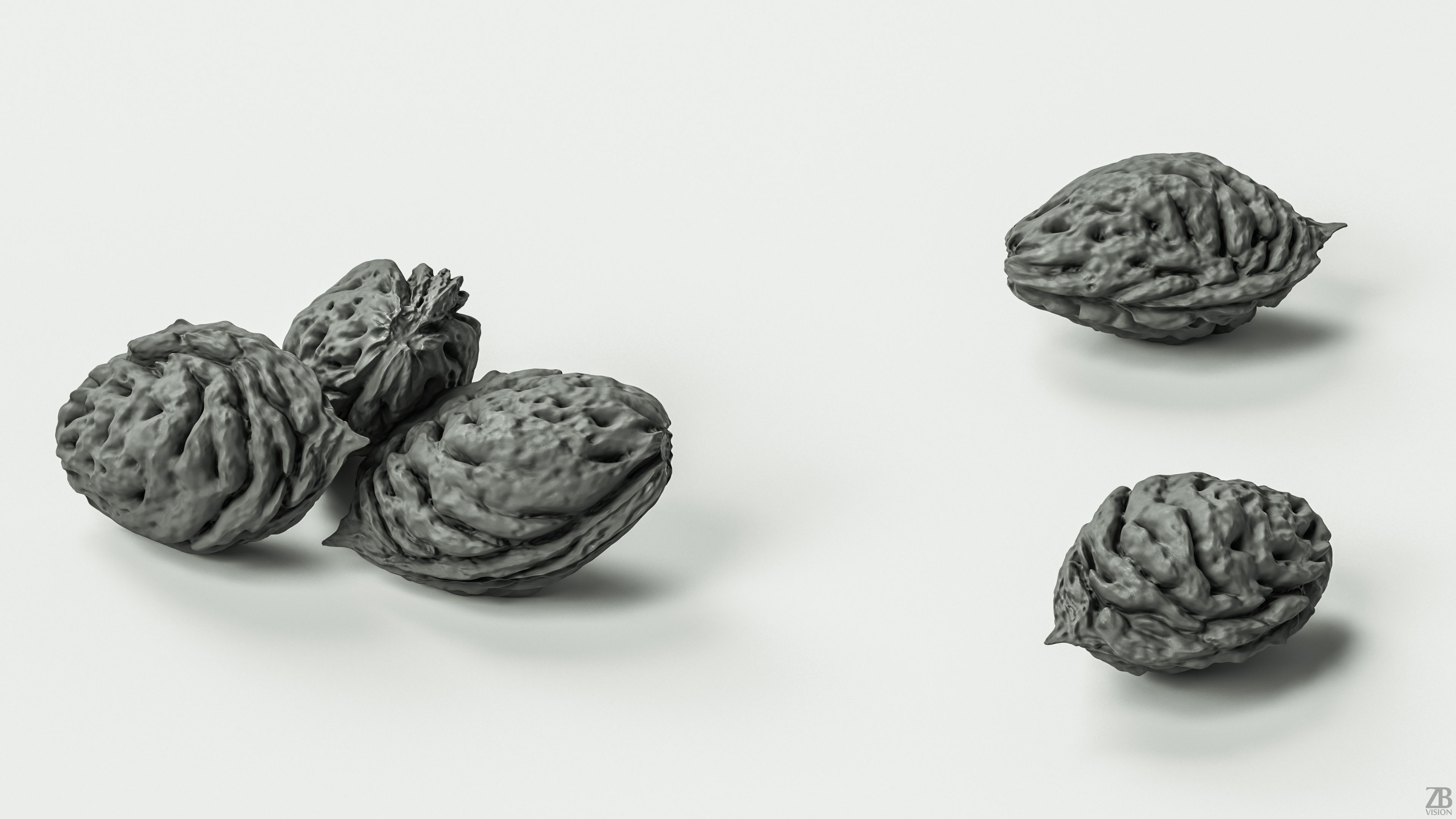 Peach Pit 3D model_2