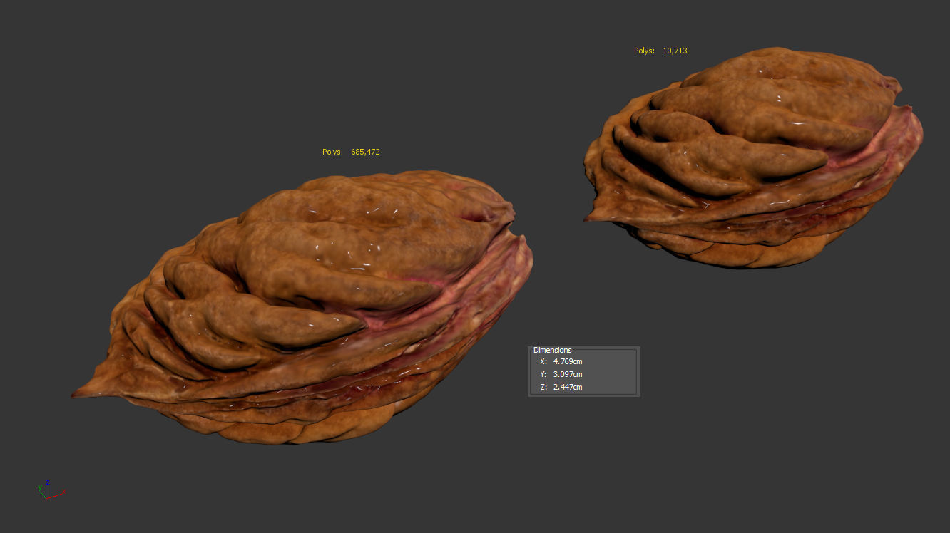 Peach Pit 3D model_9