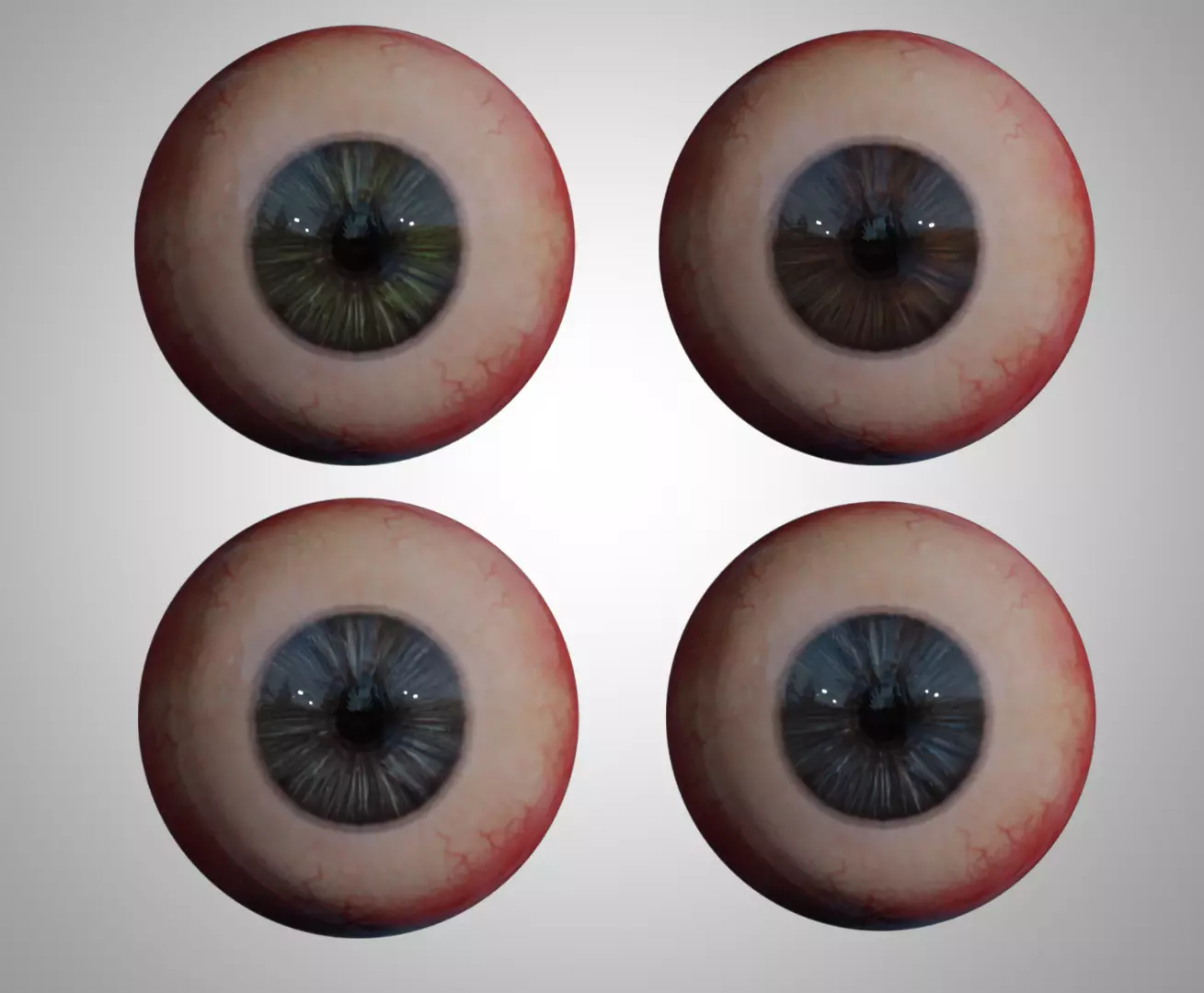 Eyes 3D model human eye Free 3D model