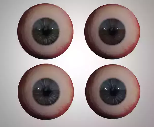 Eyes 3D model human eye Free 3D model