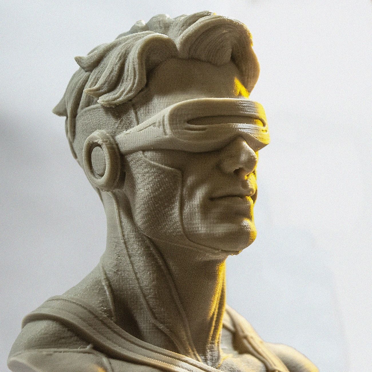 Cyclops X-Men Bust 3D print model_10
