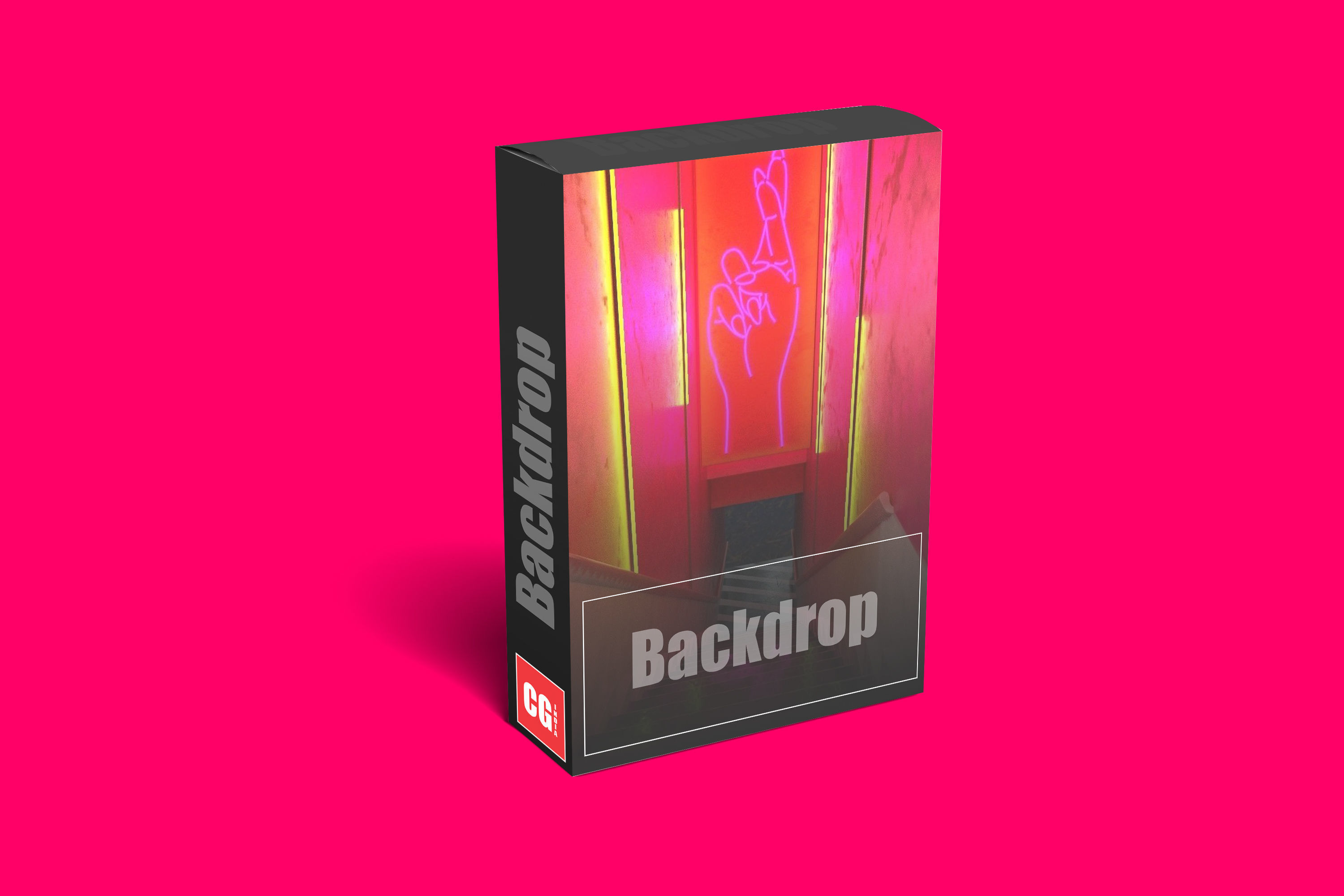 backdrop second life Low-poly 3D model_1