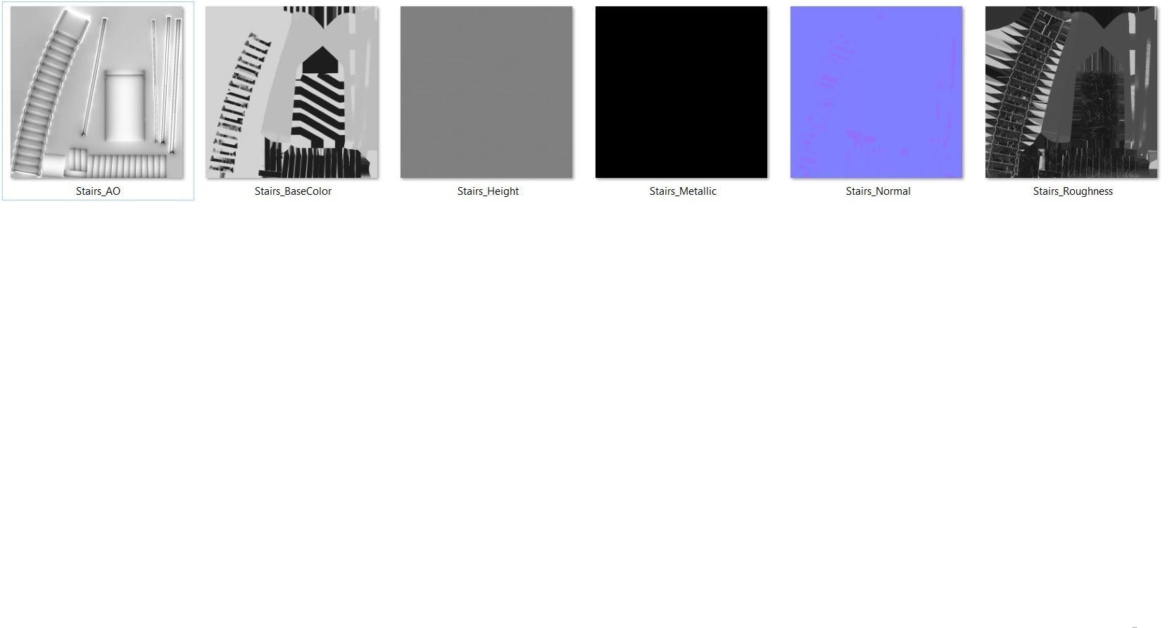 backdrop second life Low-poly 3D model_4