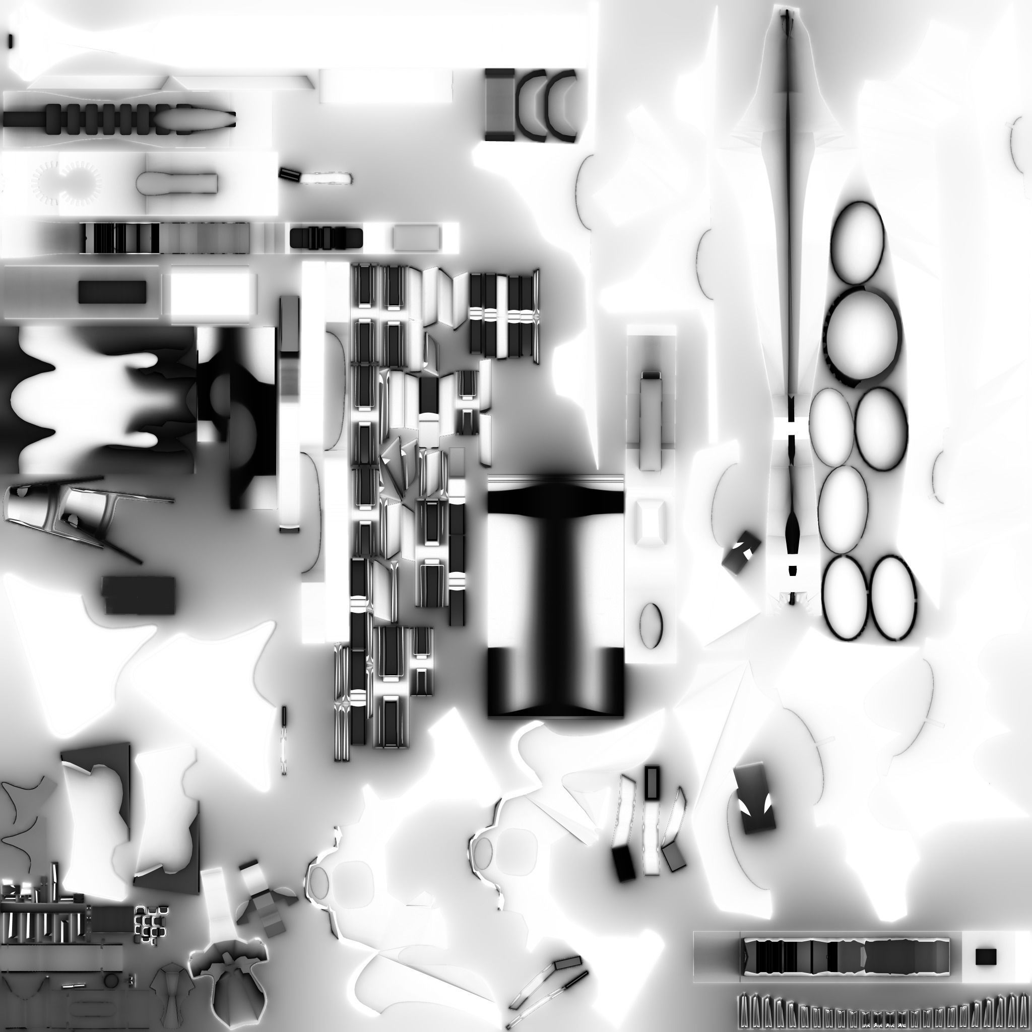 Shuriken Catapult Warhammer 40000 Eldar Low-poly 3D model_17