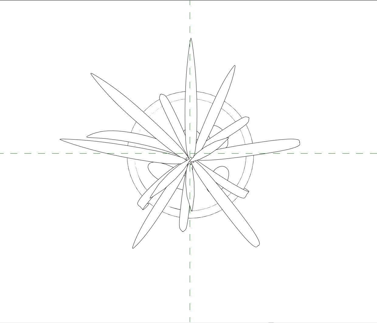 Revit Family pot plant - Three sizes- High quality 3D model 3D model_23