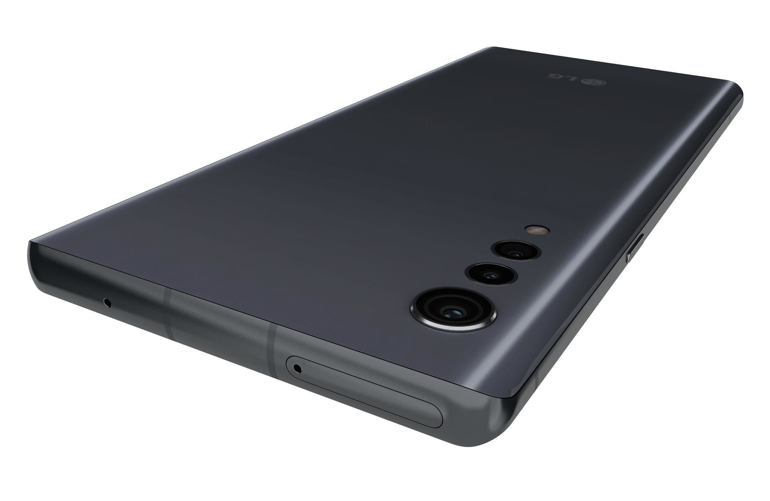 LG Velvet Aurora Gray 3D model_15