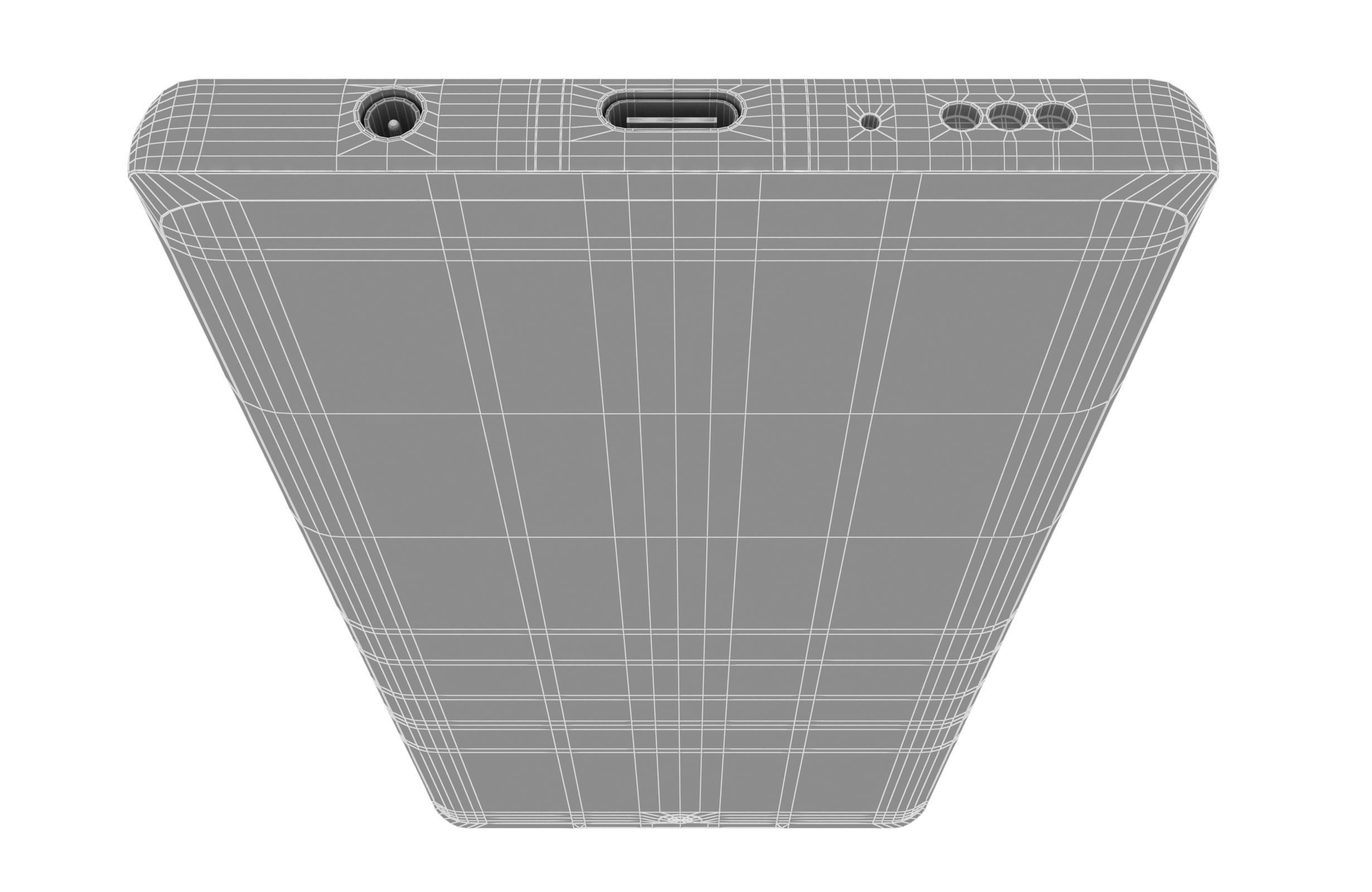 LG Velvet Aurora White 3D model_25