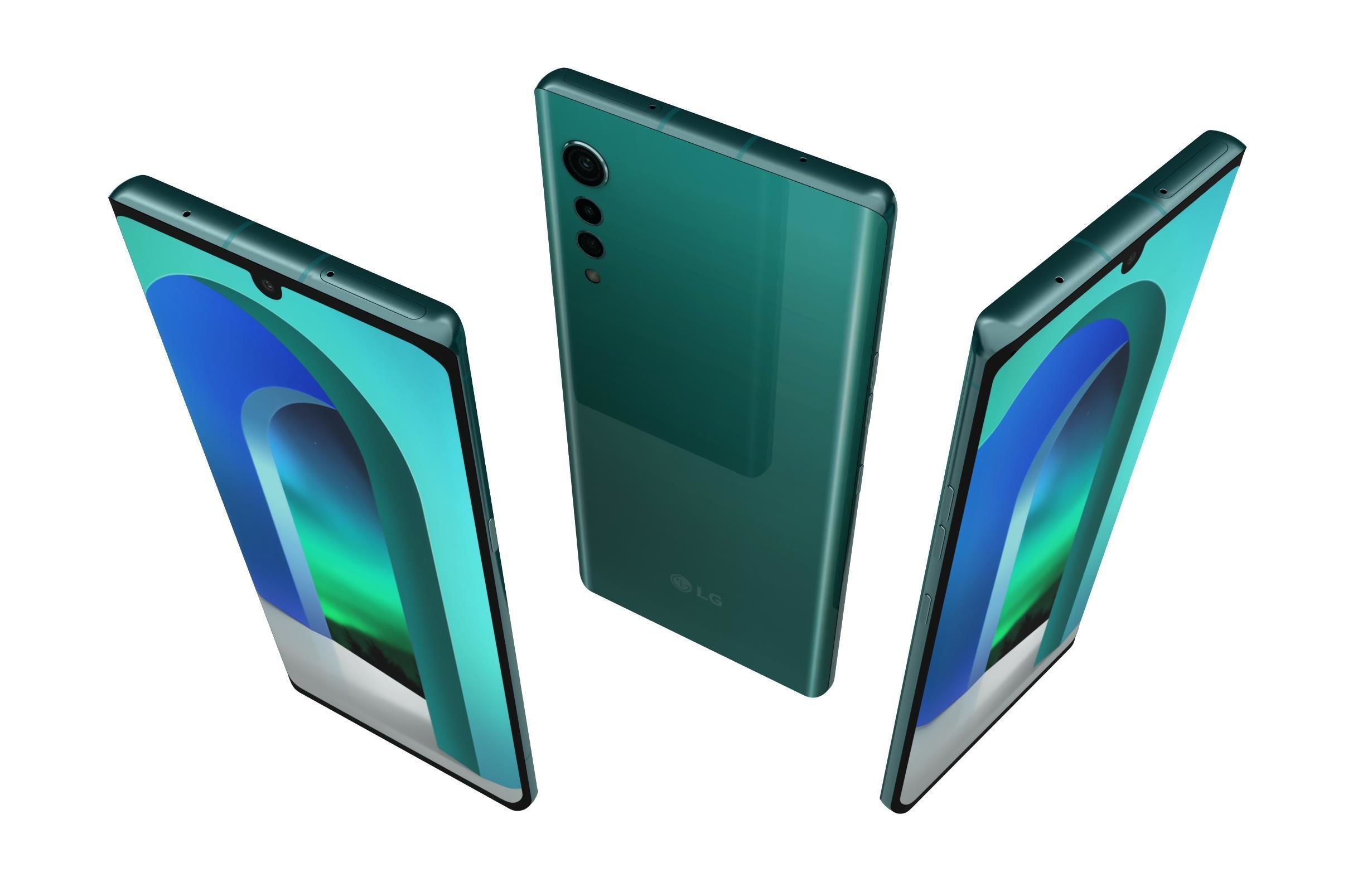 LG Velvet All Colors 3D model_11