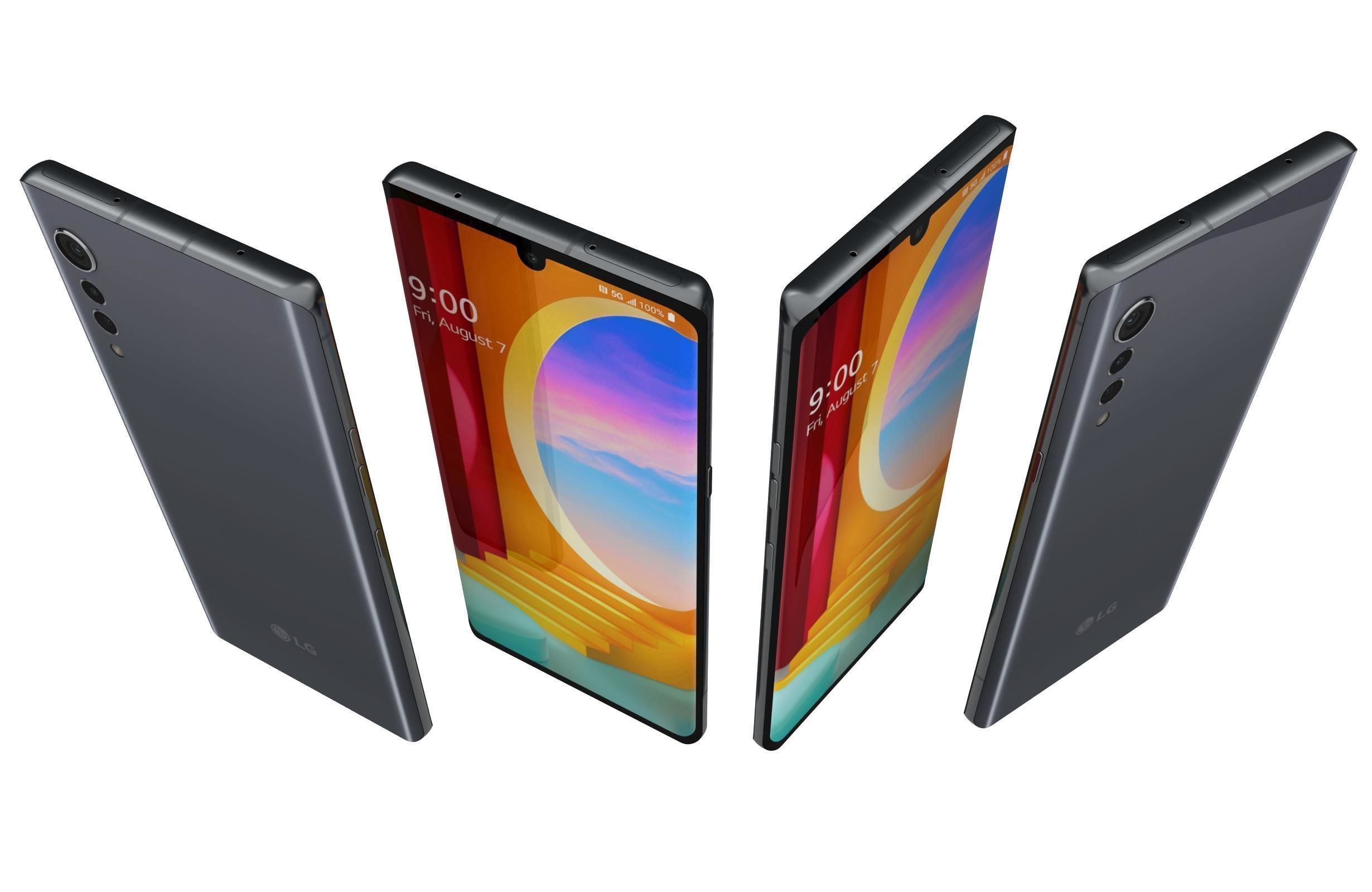 LG Velvet All Colors 3D model_29