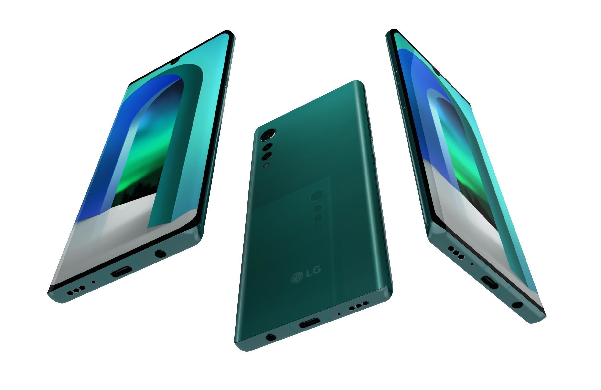 LG Velvet All Colors 3D model_5