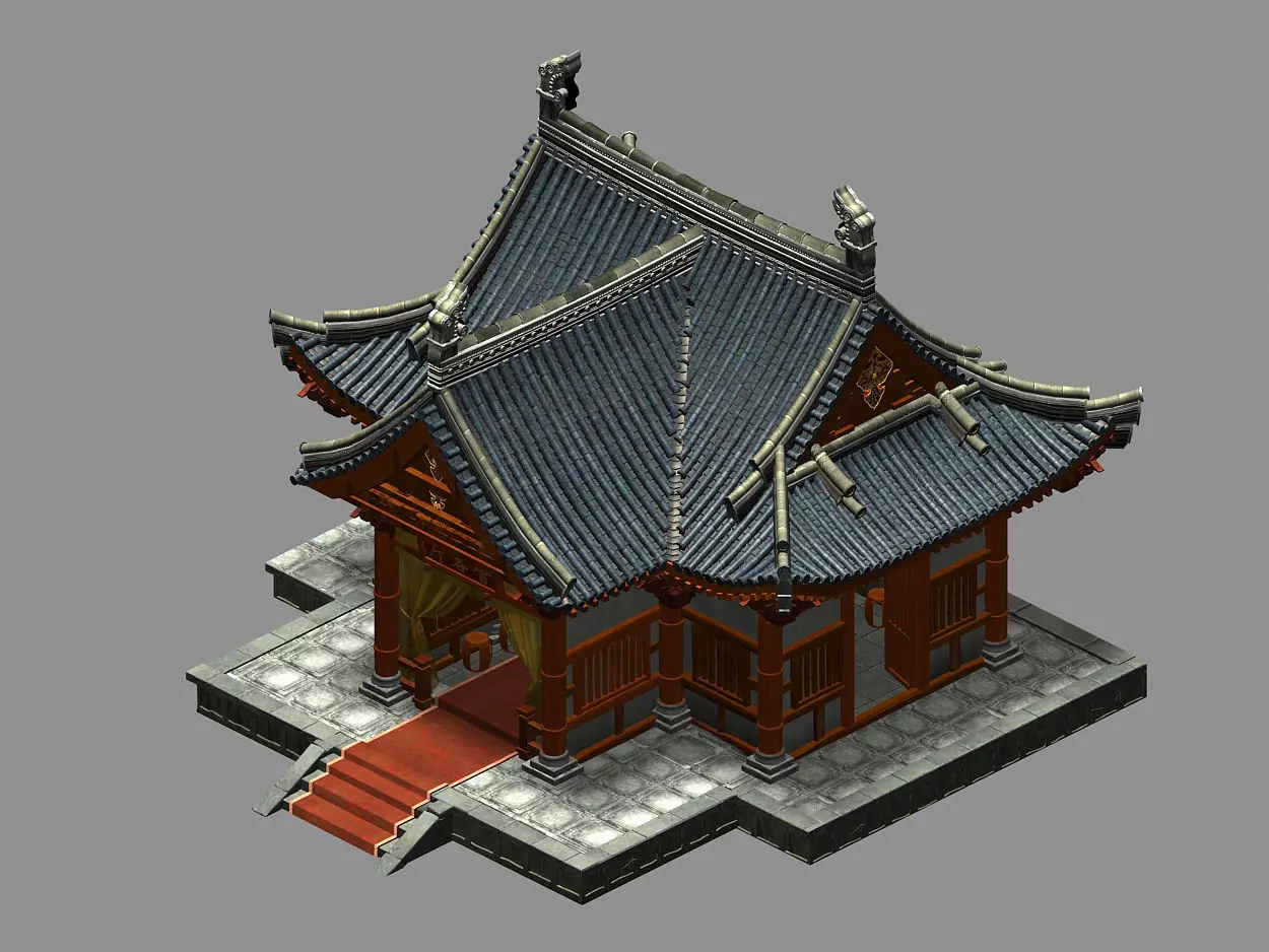 Santos-Meeting Room 253 3D model_0