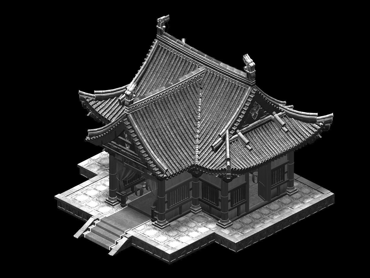 Santos-Meeting Room 253 3D model_2