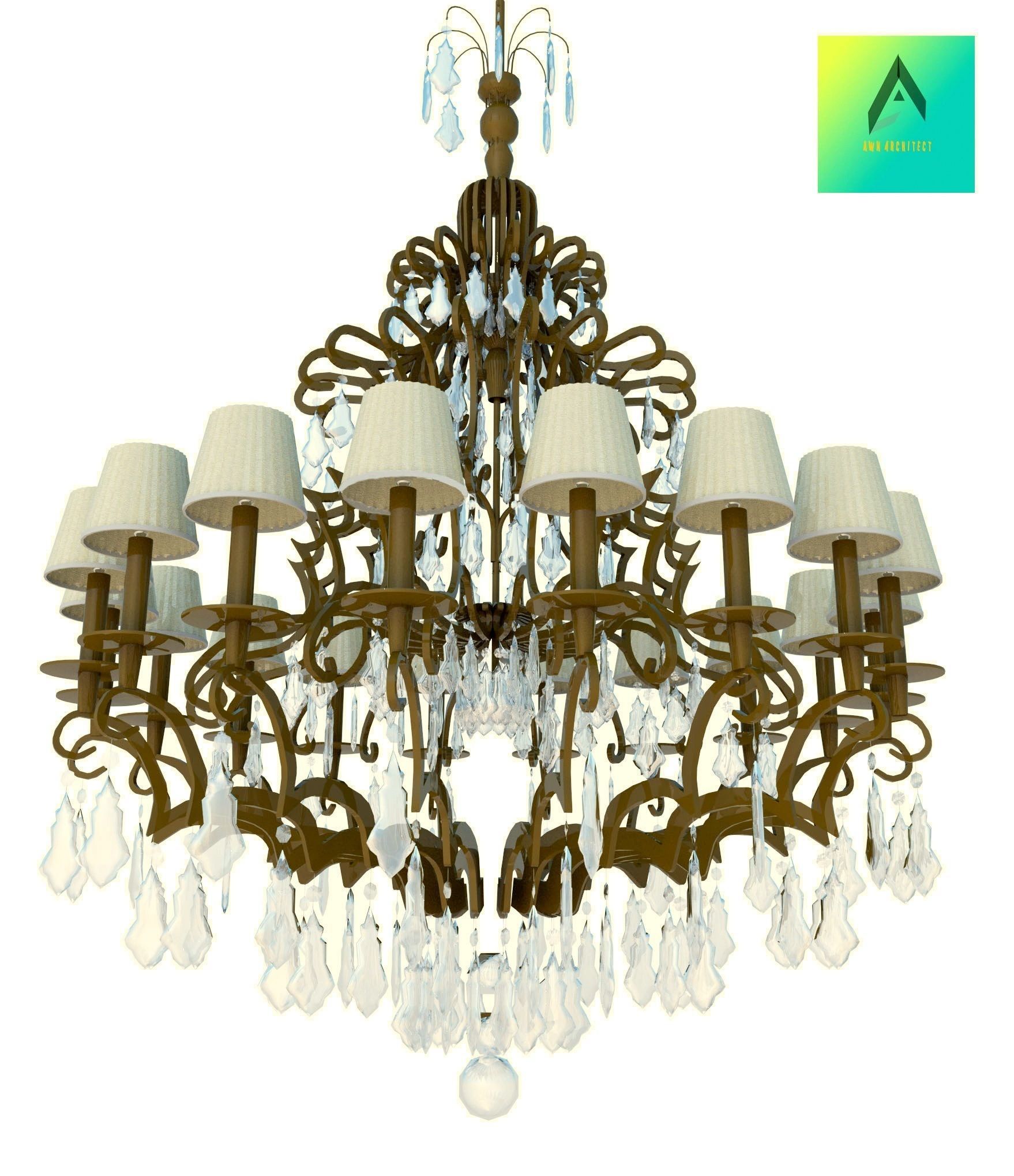 Pendant Lamp   EG  Design 3D print model_1