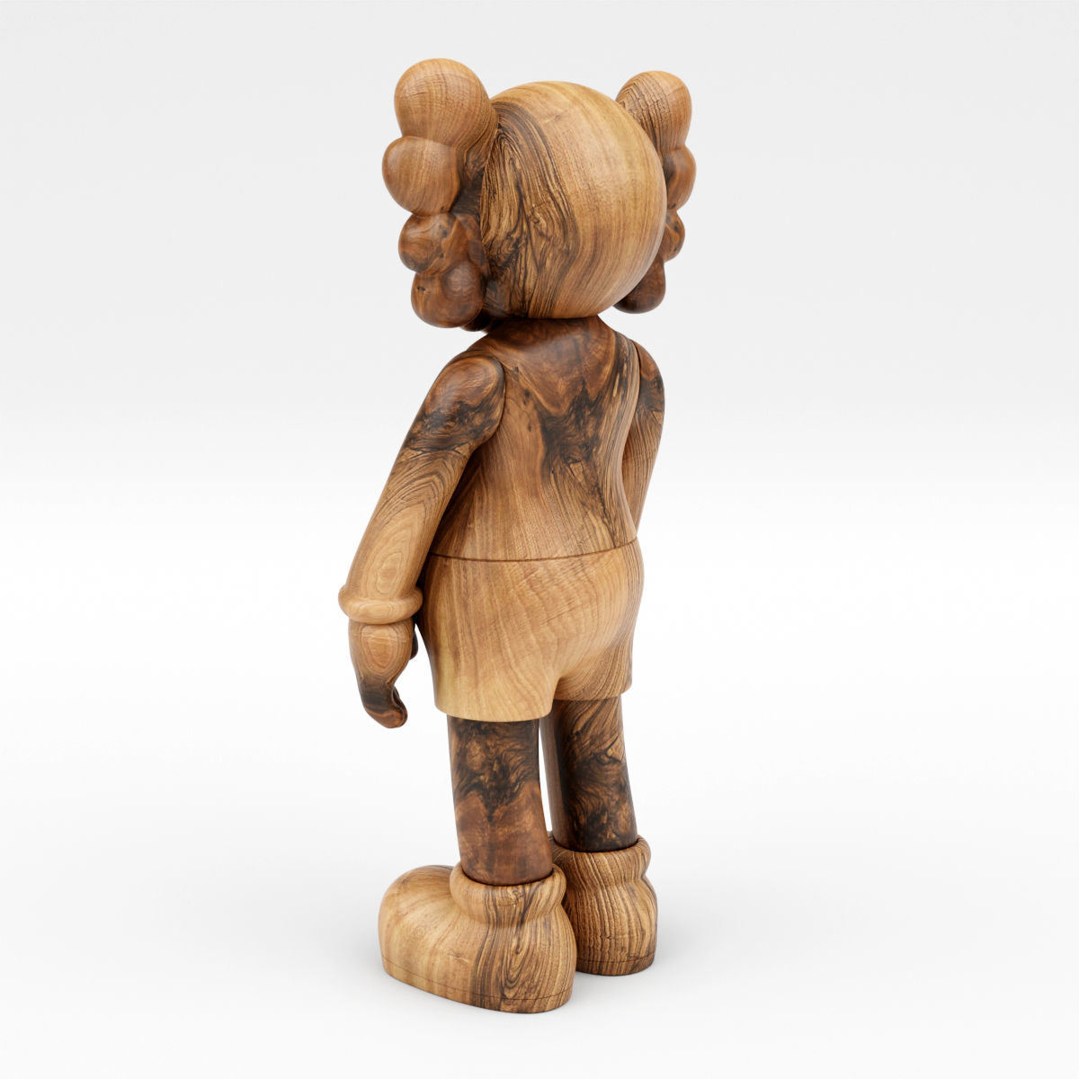 KAWS Wood Companion 3D model_3
