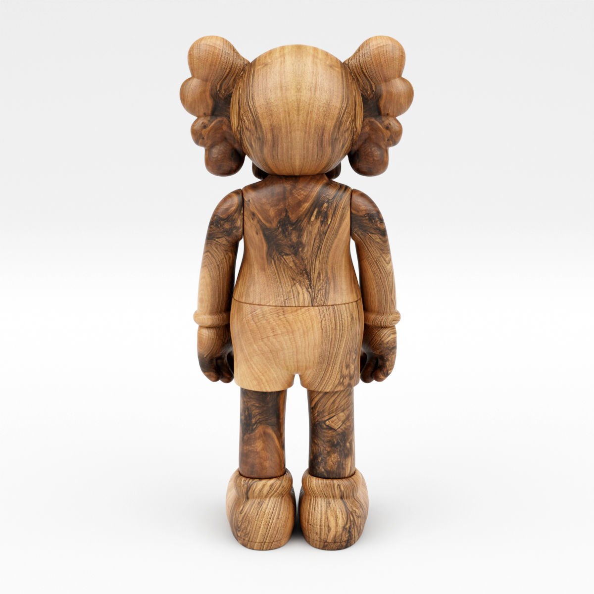 KAWS Wood Companion 3D model_4