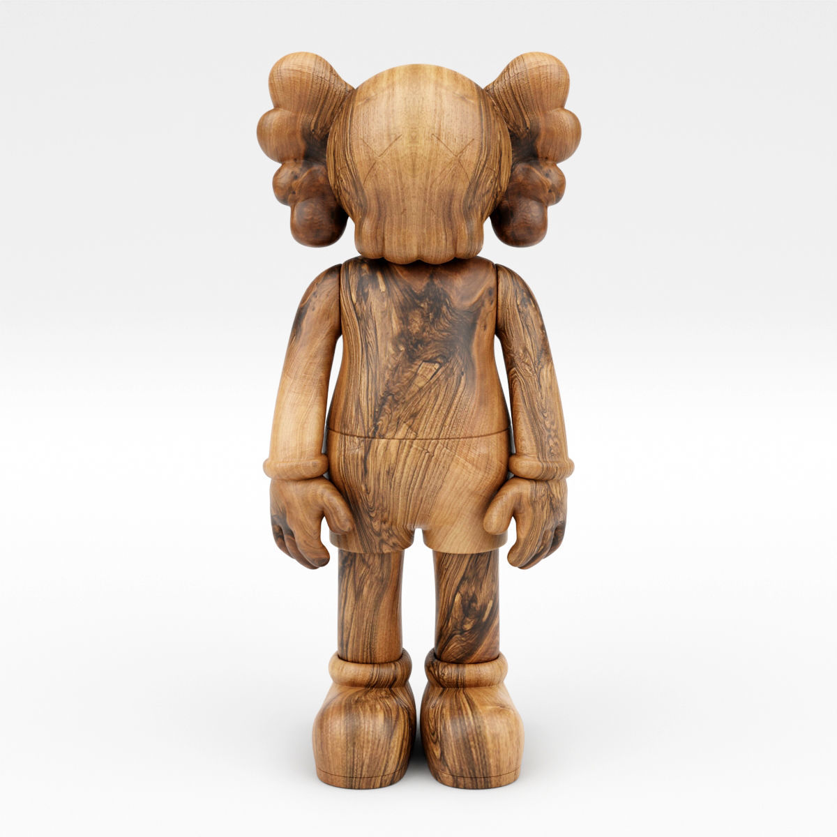 KAWS Wood Companion 3D model_8