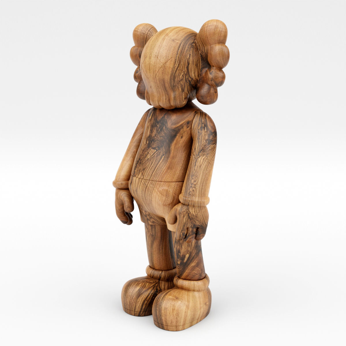 KAWS Wood Companion 3D model_1
