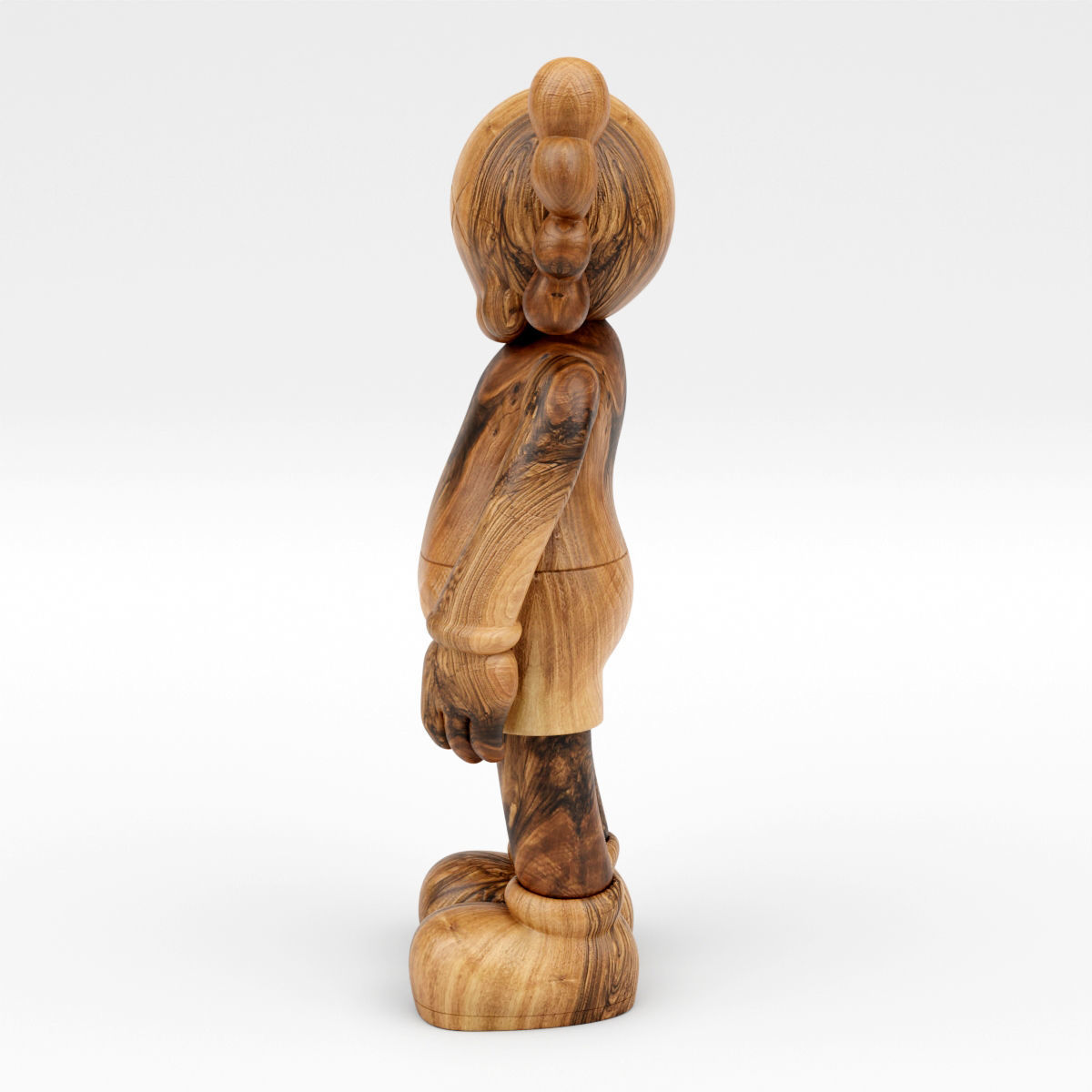 KAWS Wood Companion 3D model_2