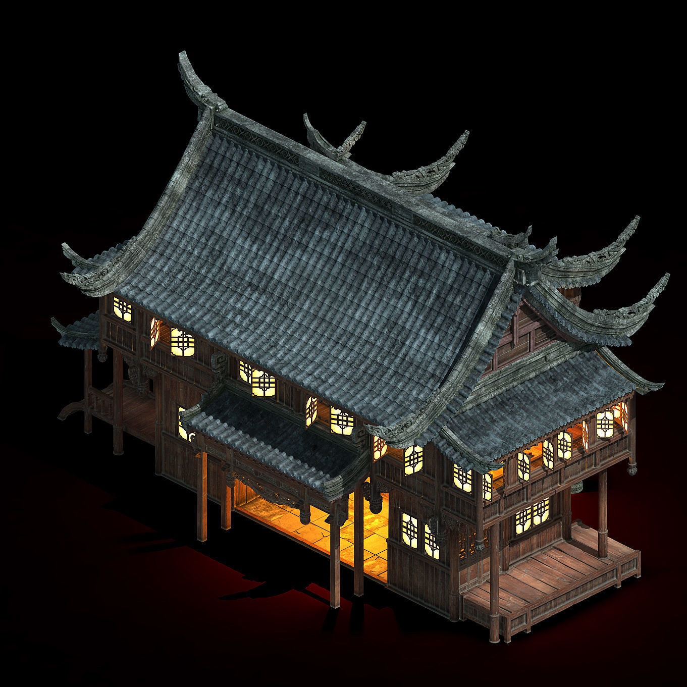 Dali-Architecture-Hotel 03 3D model_1