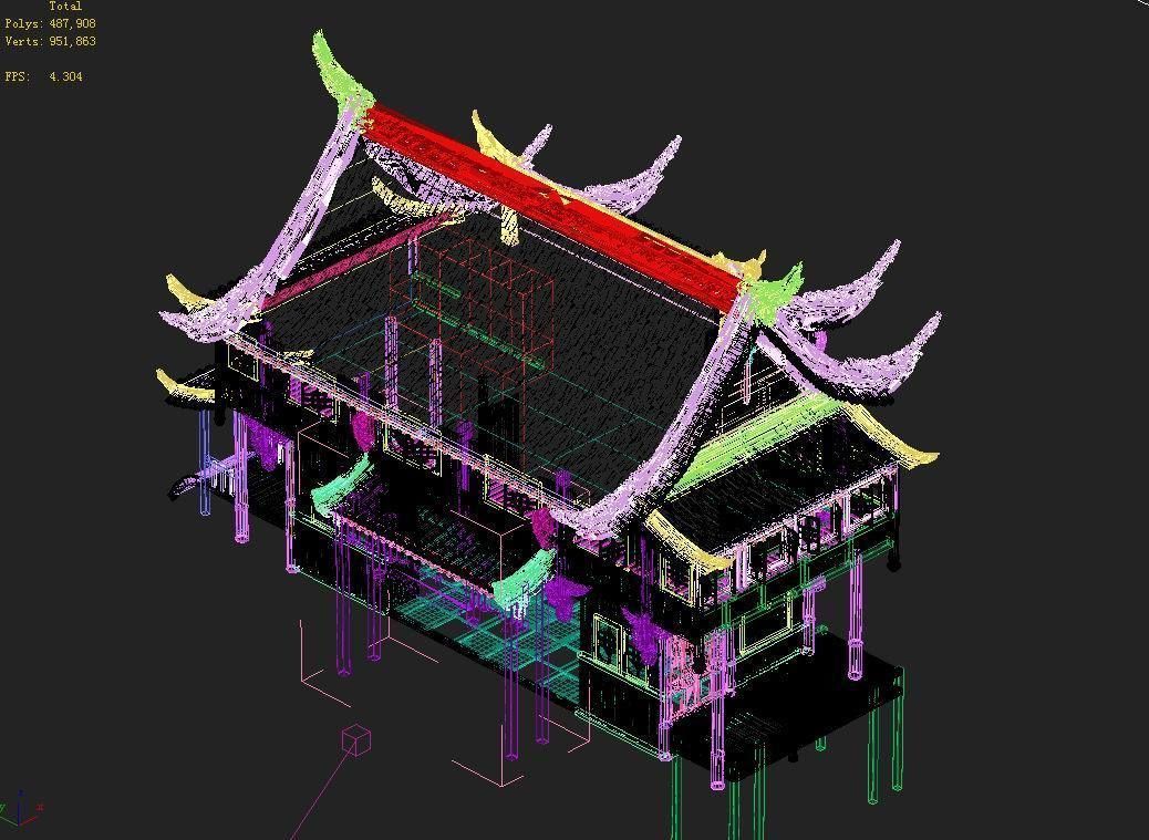 Dali-Architecture-Hotel 03 3D model_5