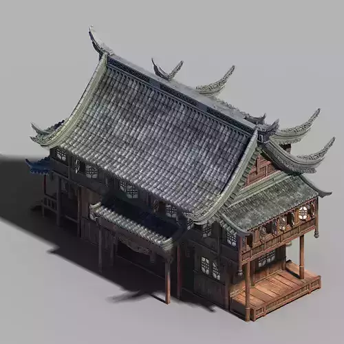 Dali-Architecture-Hotel 03 3D model