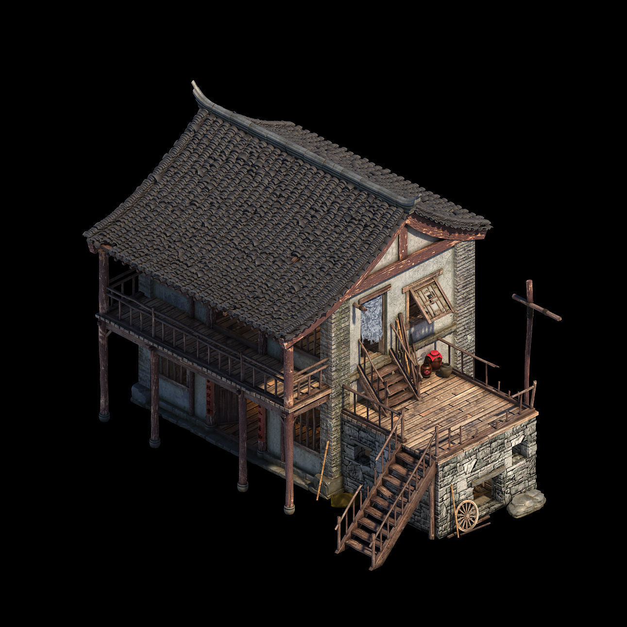 Dali-Architecture-Tavern 01 3D model_1