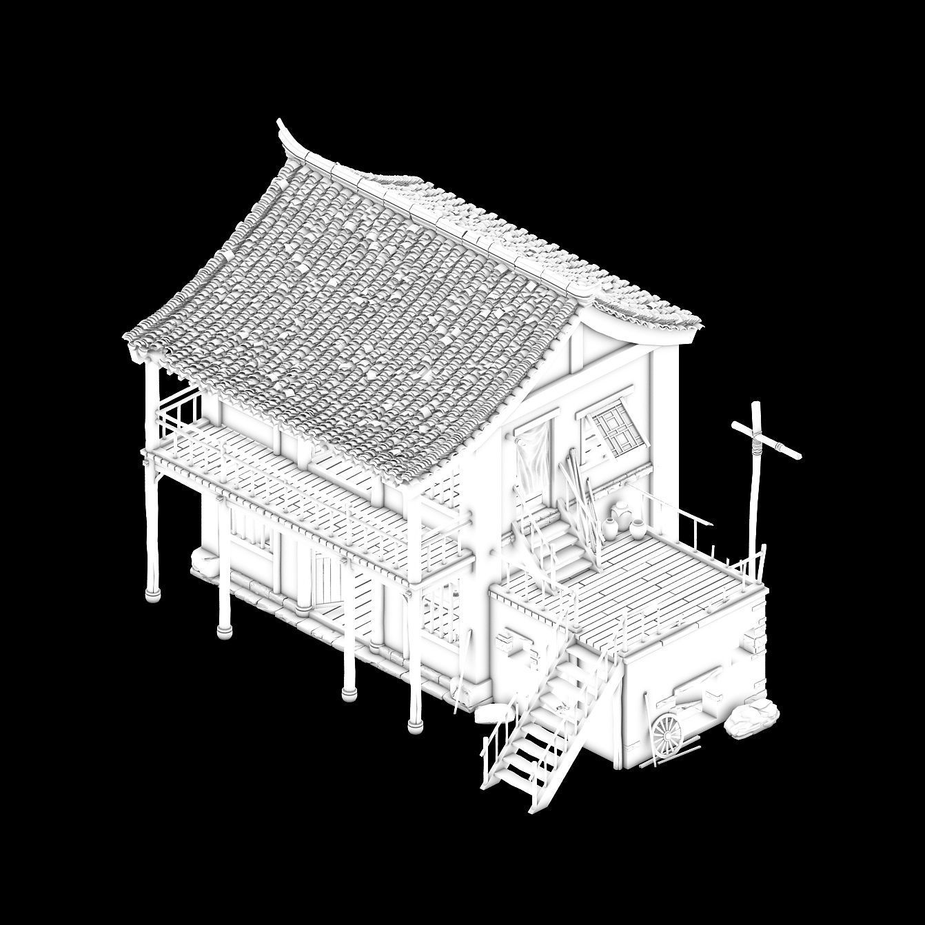 Dali-Architecture-Tavern 01 3D model_2